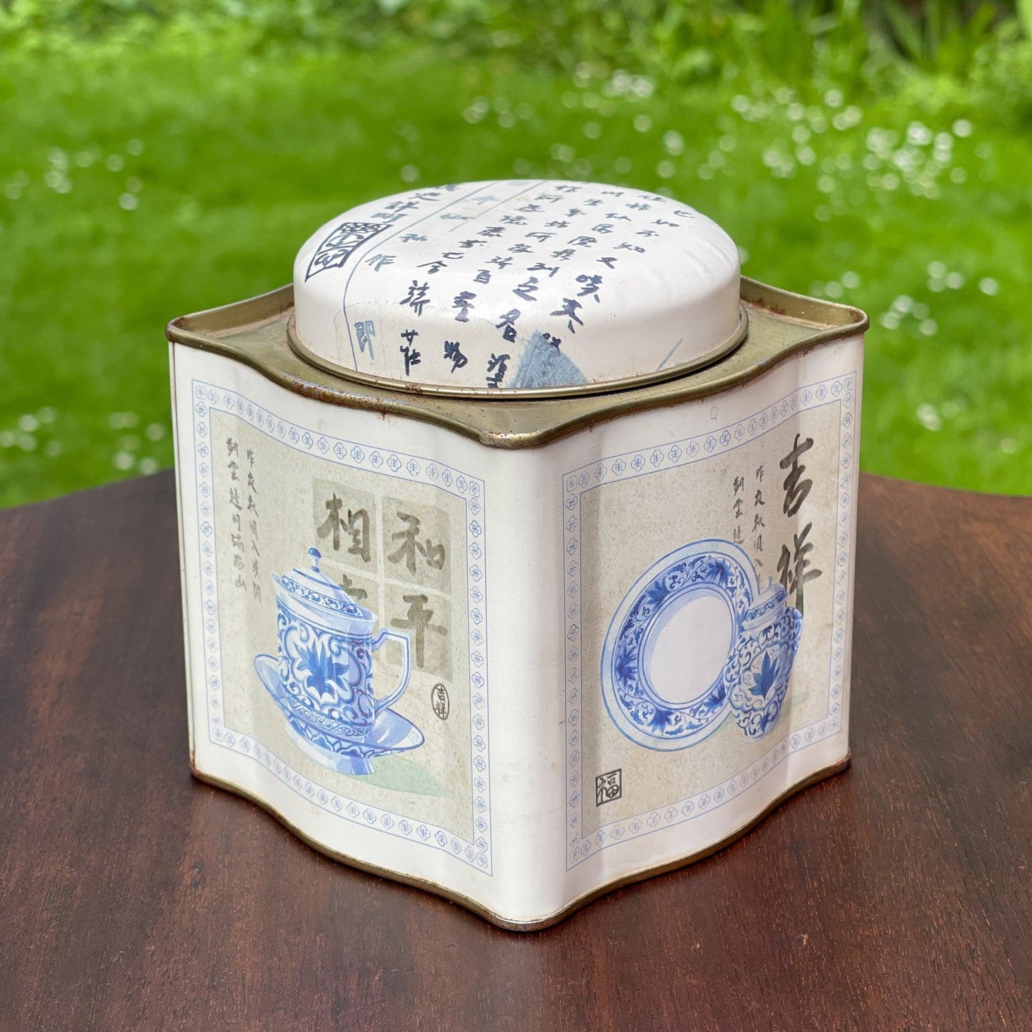 Chinese thee blik - Bamestra Curiosa