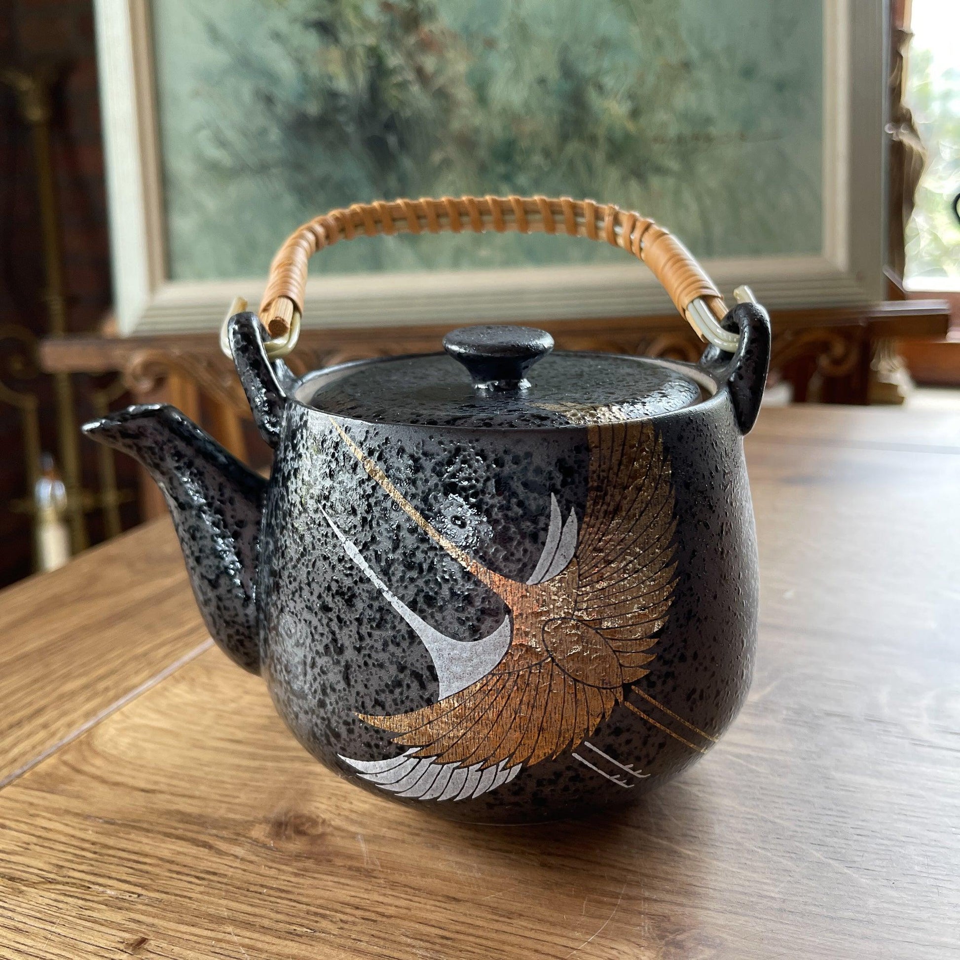 Chinese theepot met 3 kopjes - Bamestra Curiosa