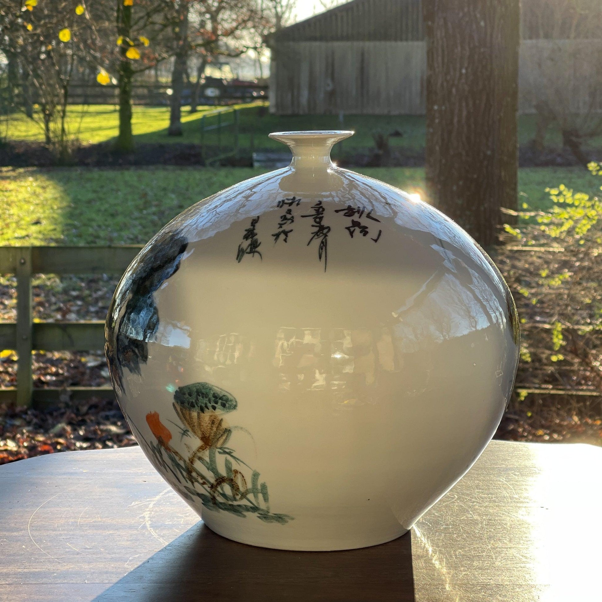 Chinese vaas (30cm doorsnede) - Bamestra Curiosa