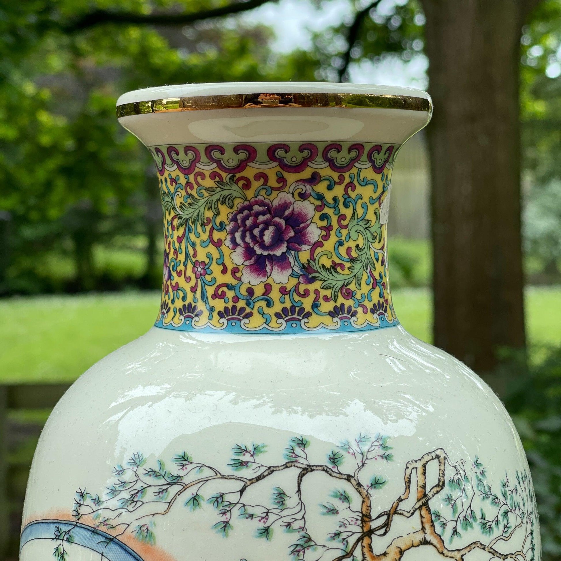 Chinese vaas - Bamestra Curiosa