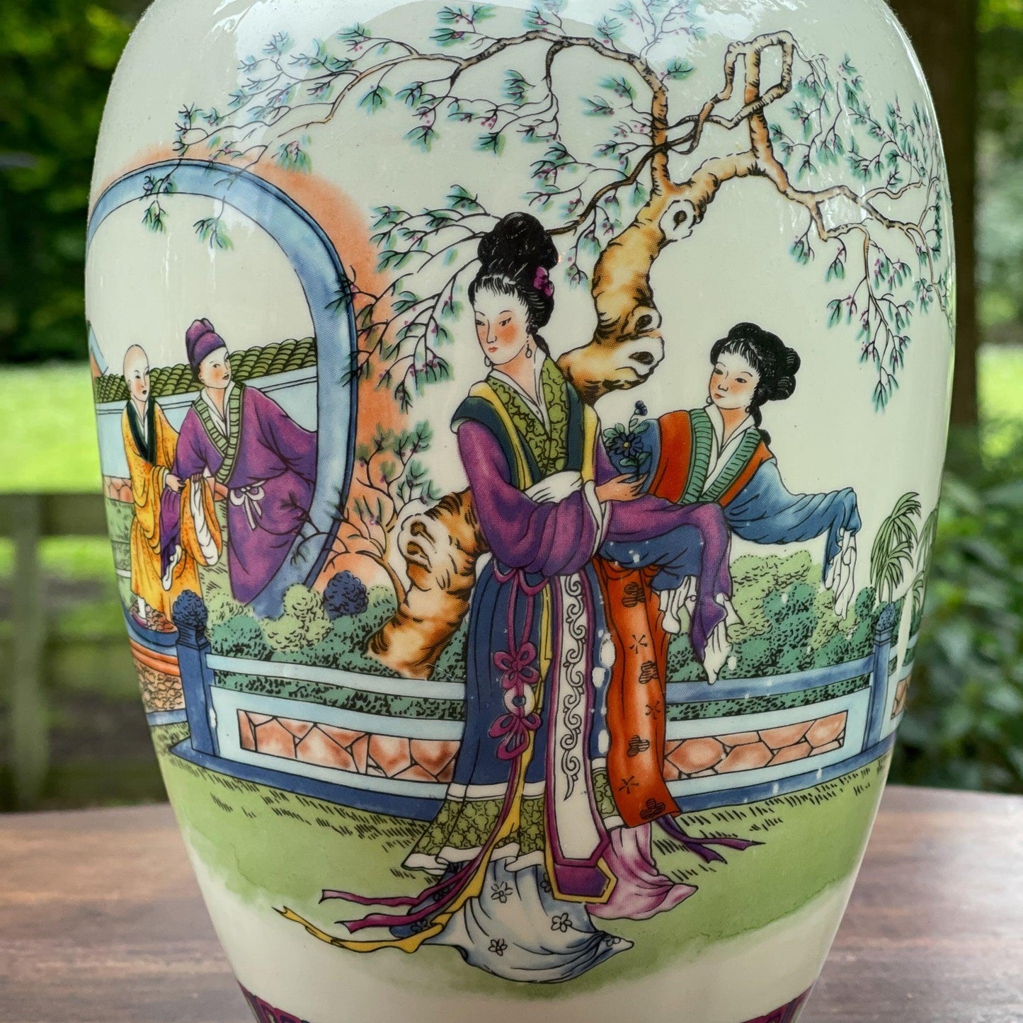 Chinese vaas - Bamestra Curiosa