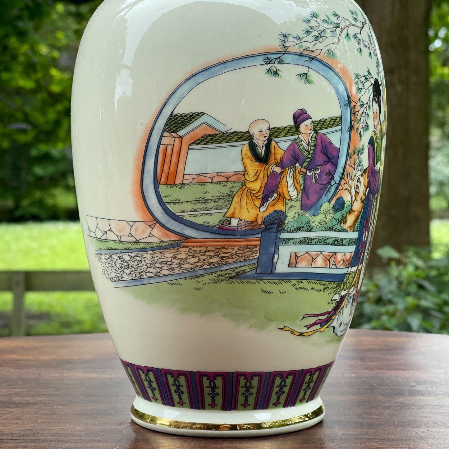 Chinese vaas - Bamestra Curiosa