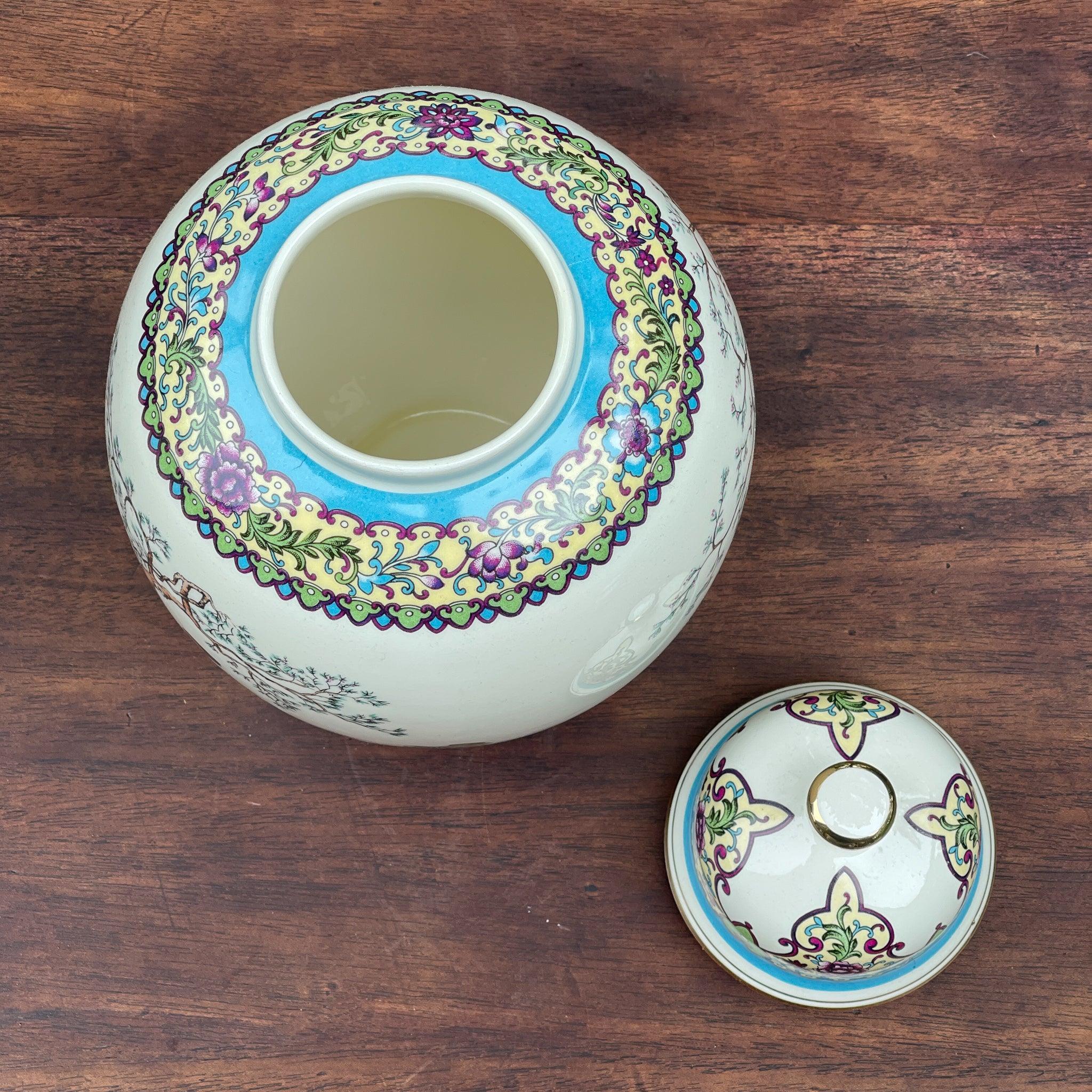 Chinese vaas / pot met prachtige levensboom - The Collectionist