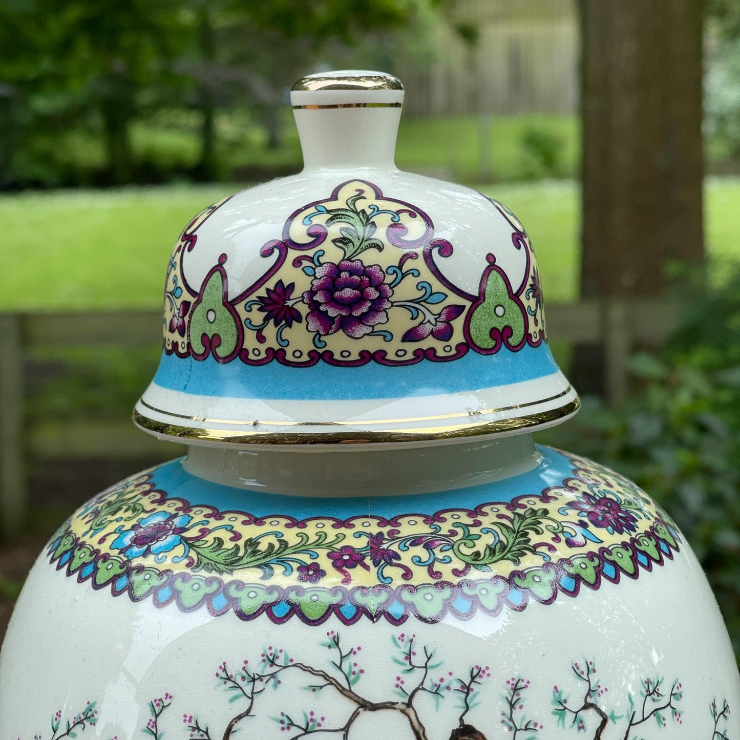 Chinese vaas / pot met prachtige levensboom - Bamestra Curiosa