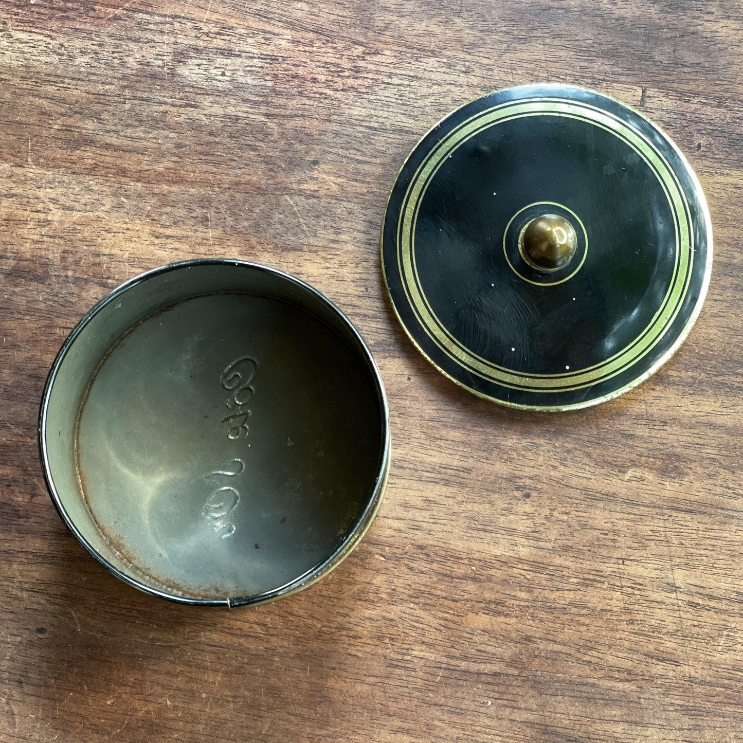 Cote D'or blik met bloemen - Bamestra Curiosa