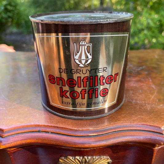 De Gruyter snelfilter koffie (ongeopend) - Bamestra Curiosa