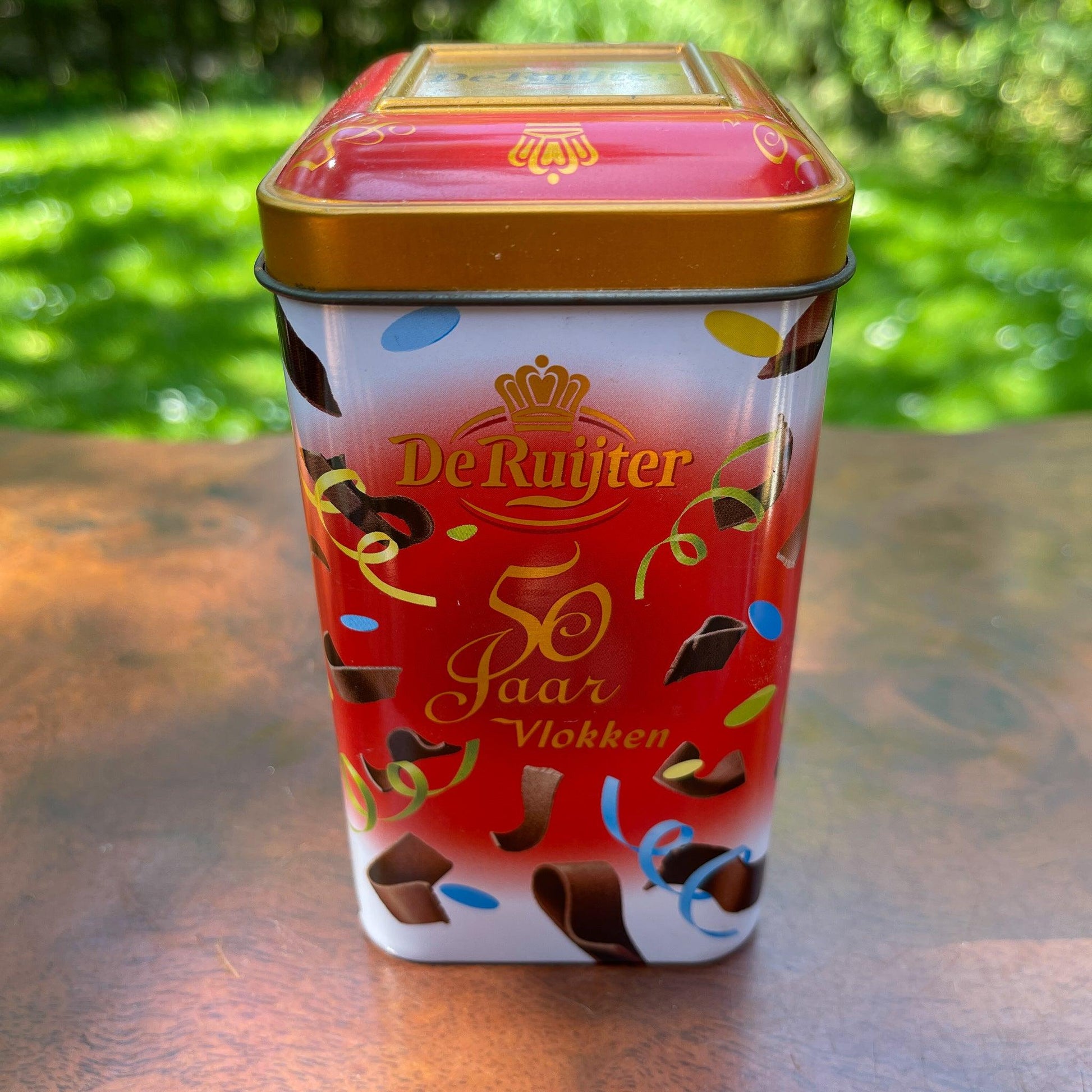 De Ruijter 50 jaar vlokken blik - Bamestra Curiosa