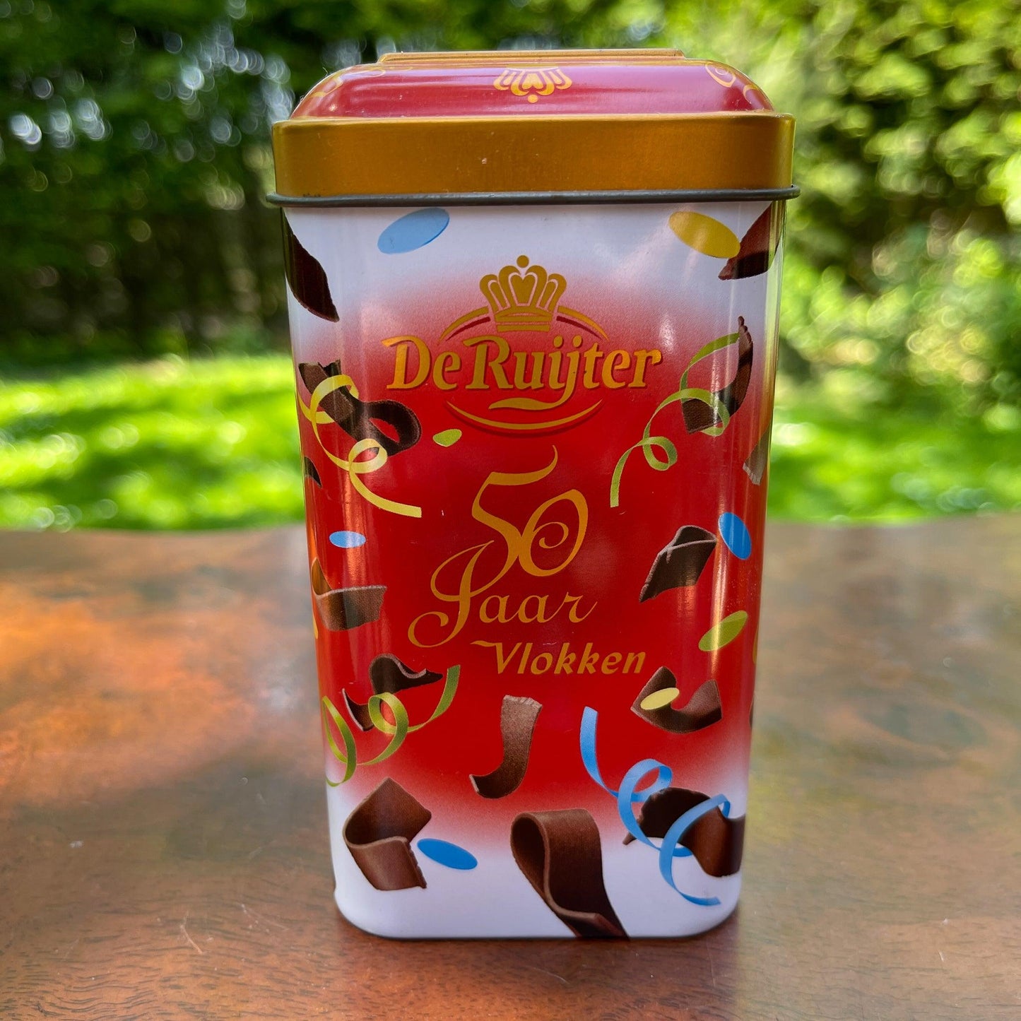 De Ruijter 50 jaar vlokken blik - Bamestra Curiosa