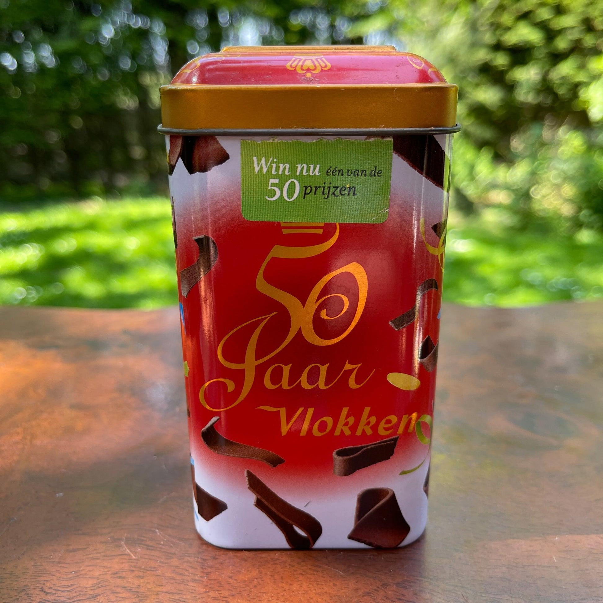 De Ruijter 50 jaar vlokken blik - Bamestra Curiosa