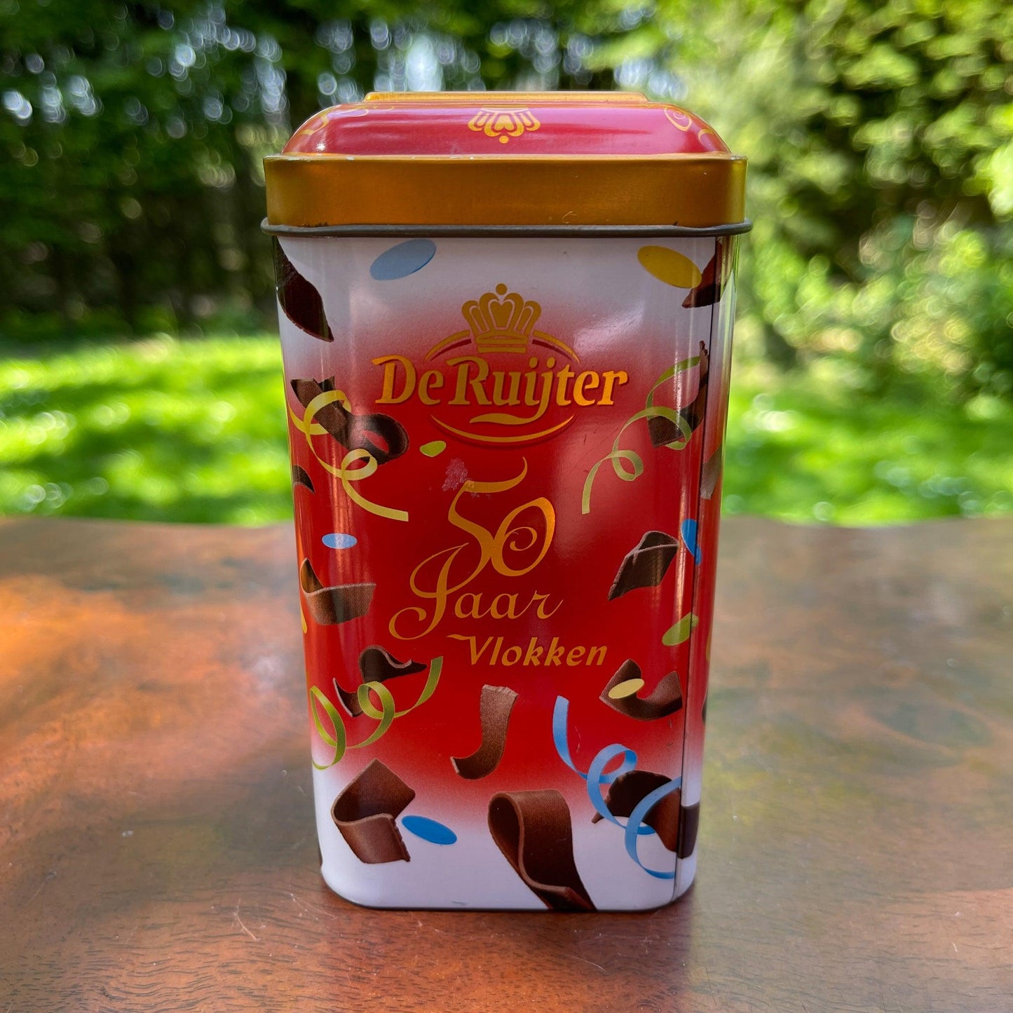 De Ruijter 50 jaar vlokken blik - Bamestra Curiosa