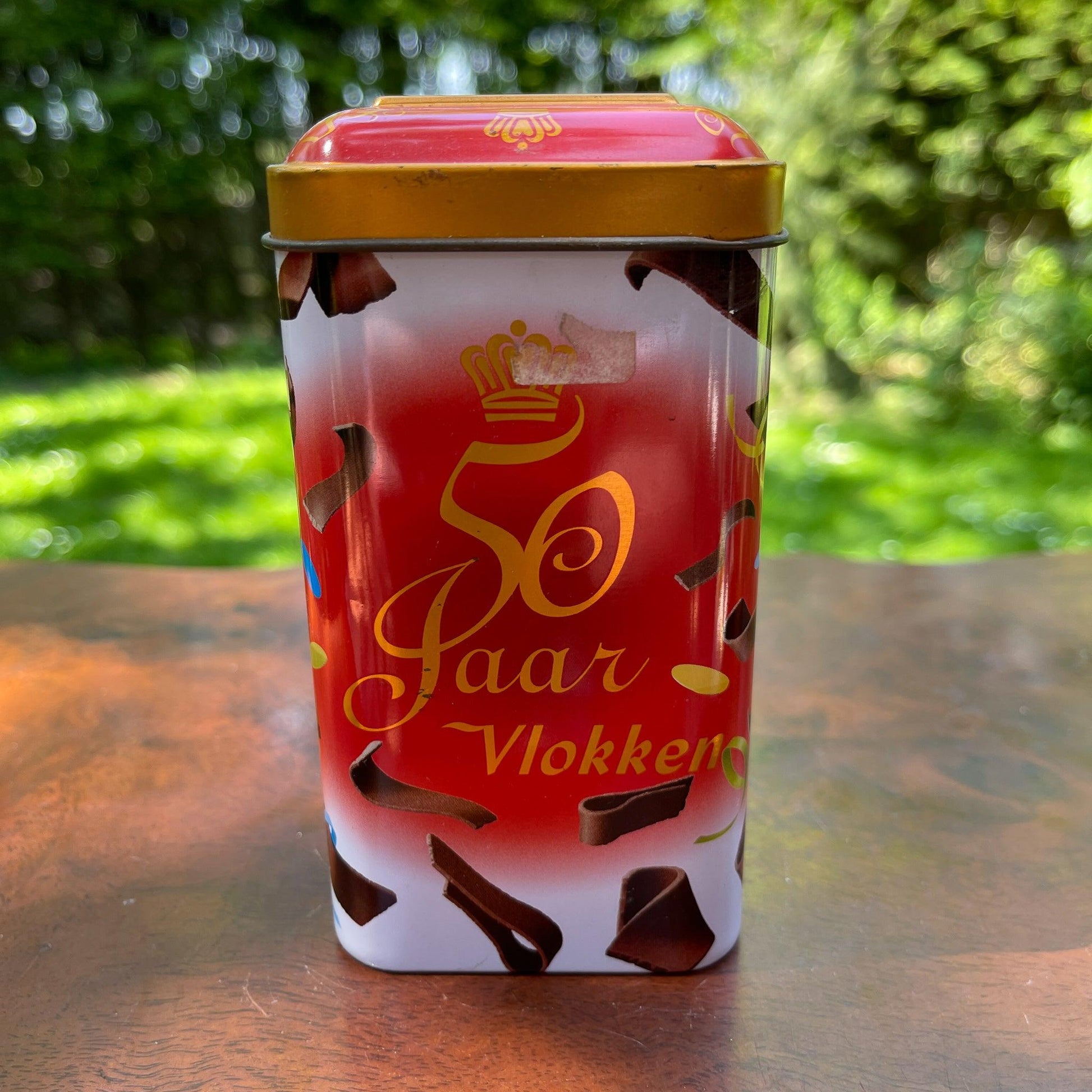 De Ruijter 50 jaar vlokken blik - Bamestra Curiosa