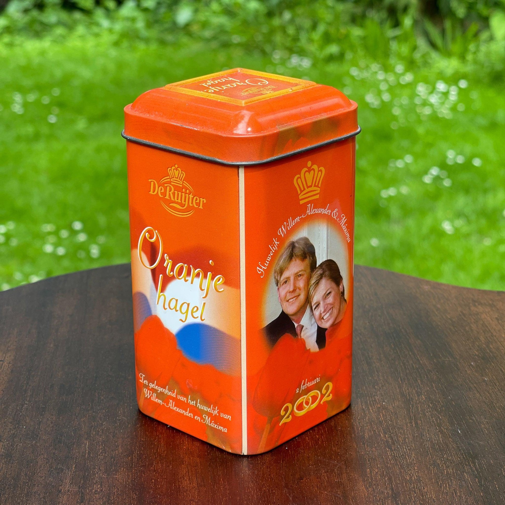 De Ruijter Oranje Hagel blik - Bamestra Curiosa