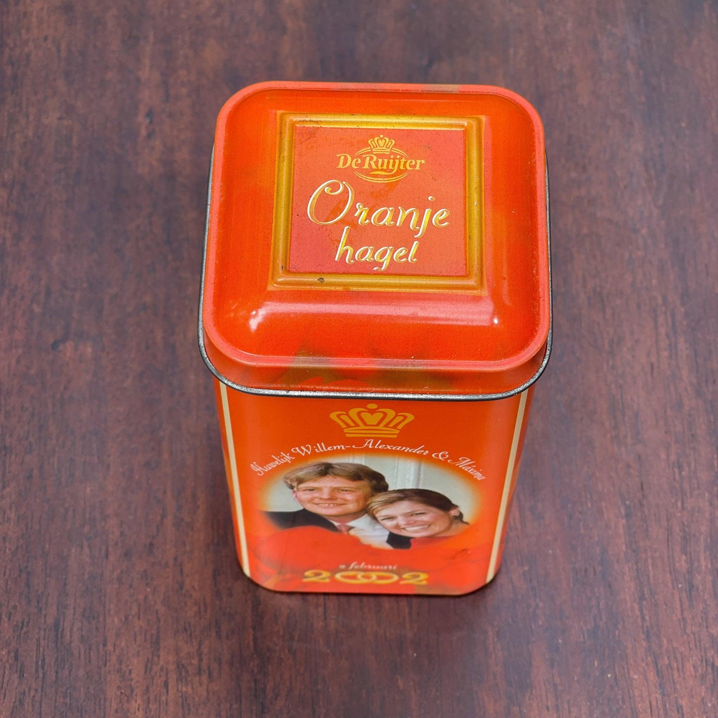 De Ruijter Oranje Hagel blik - Bamestra Curiosa