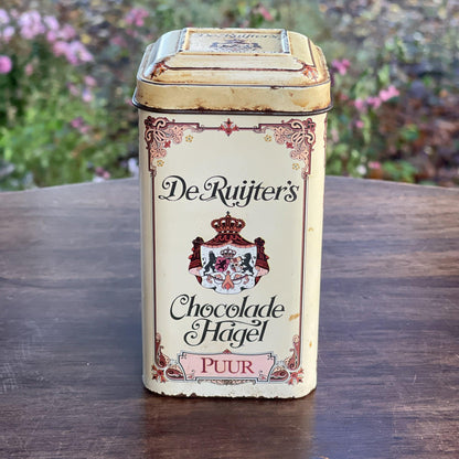 De Ruijter's Chocolade Hagel Puur blik - Bamestra Curiosa