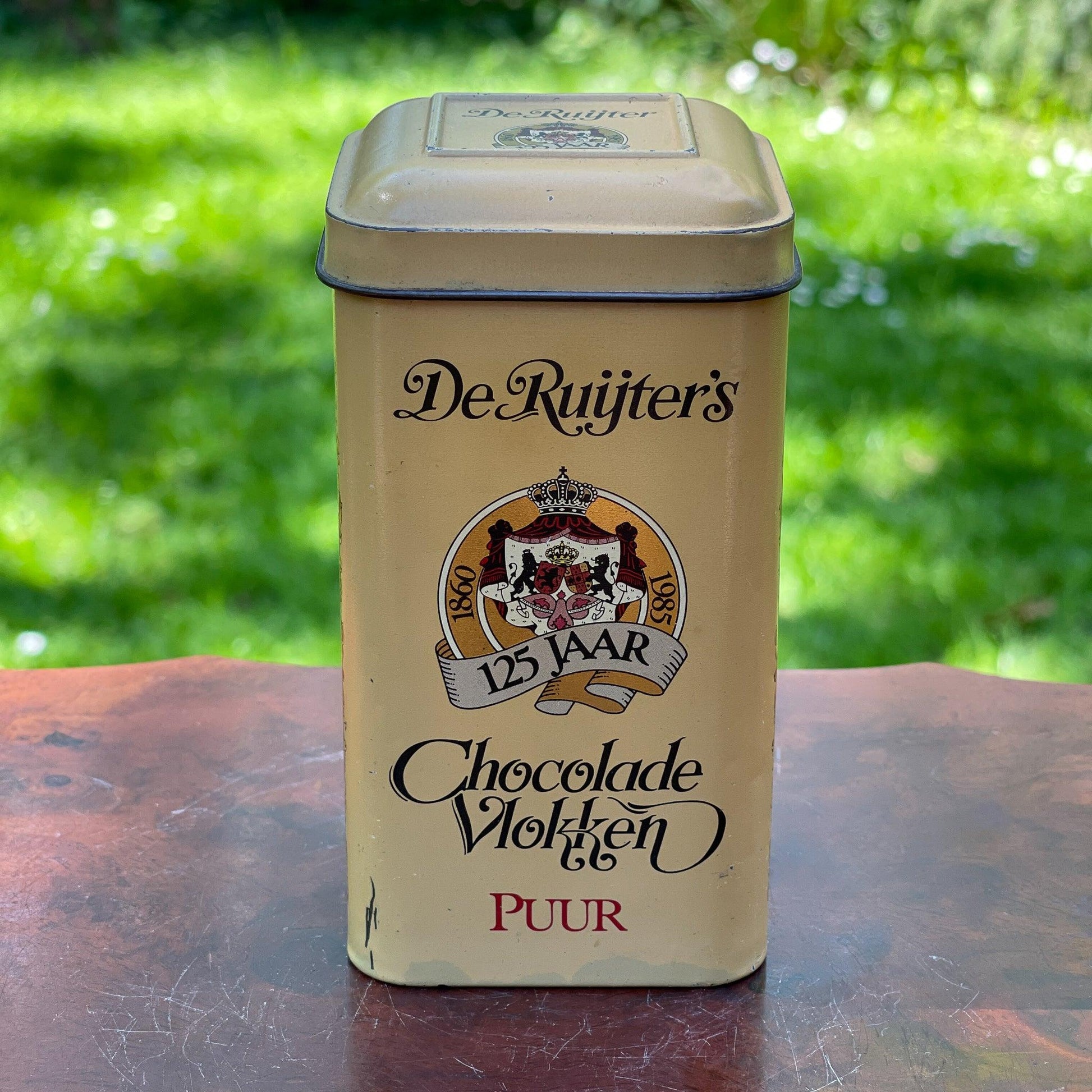 De Ruijter's Chocolade Vlokken blik puur - Bamestra Curiosa