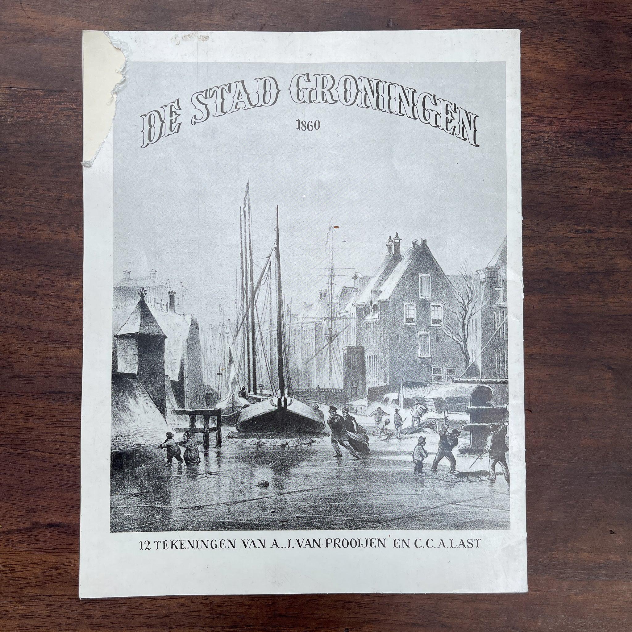 De stad Groningen in 1860, 12 tekeningen - The Collectionist