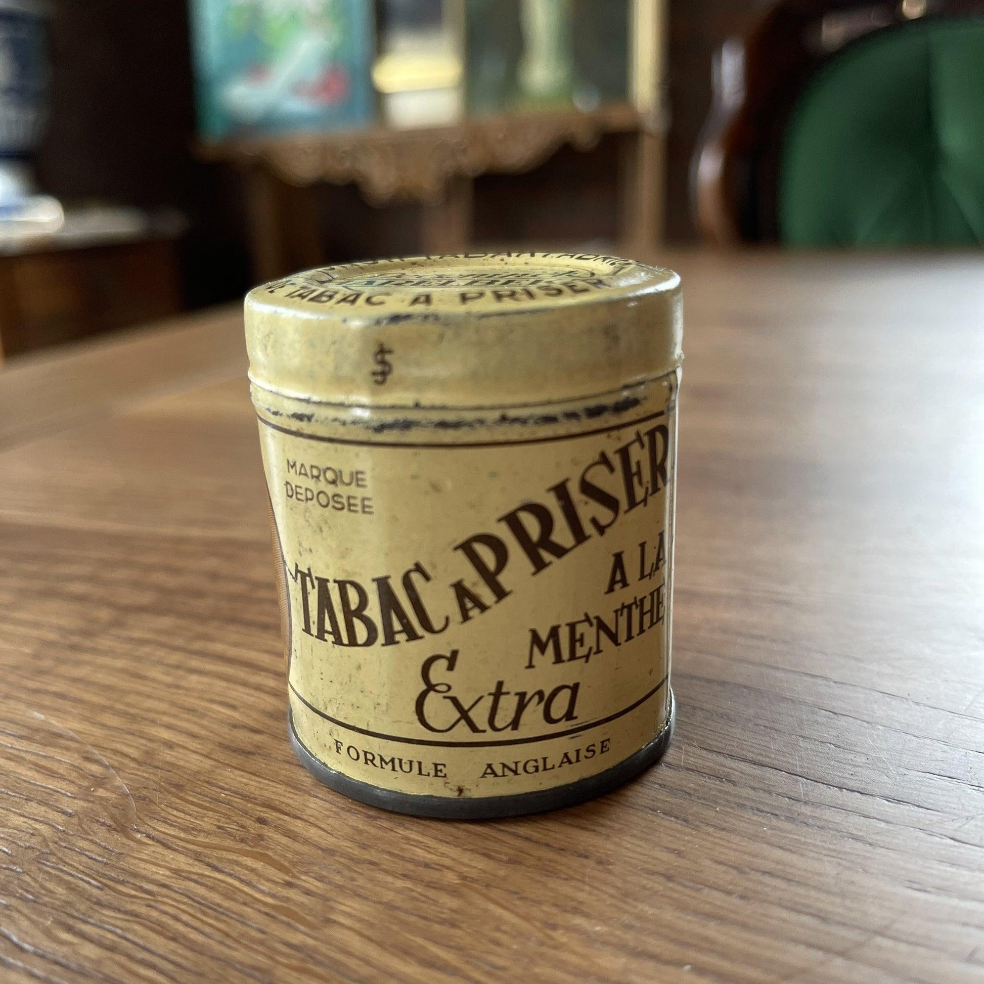 Deconinck Pepermunt Snuif blikje - Bamestra Curiosa