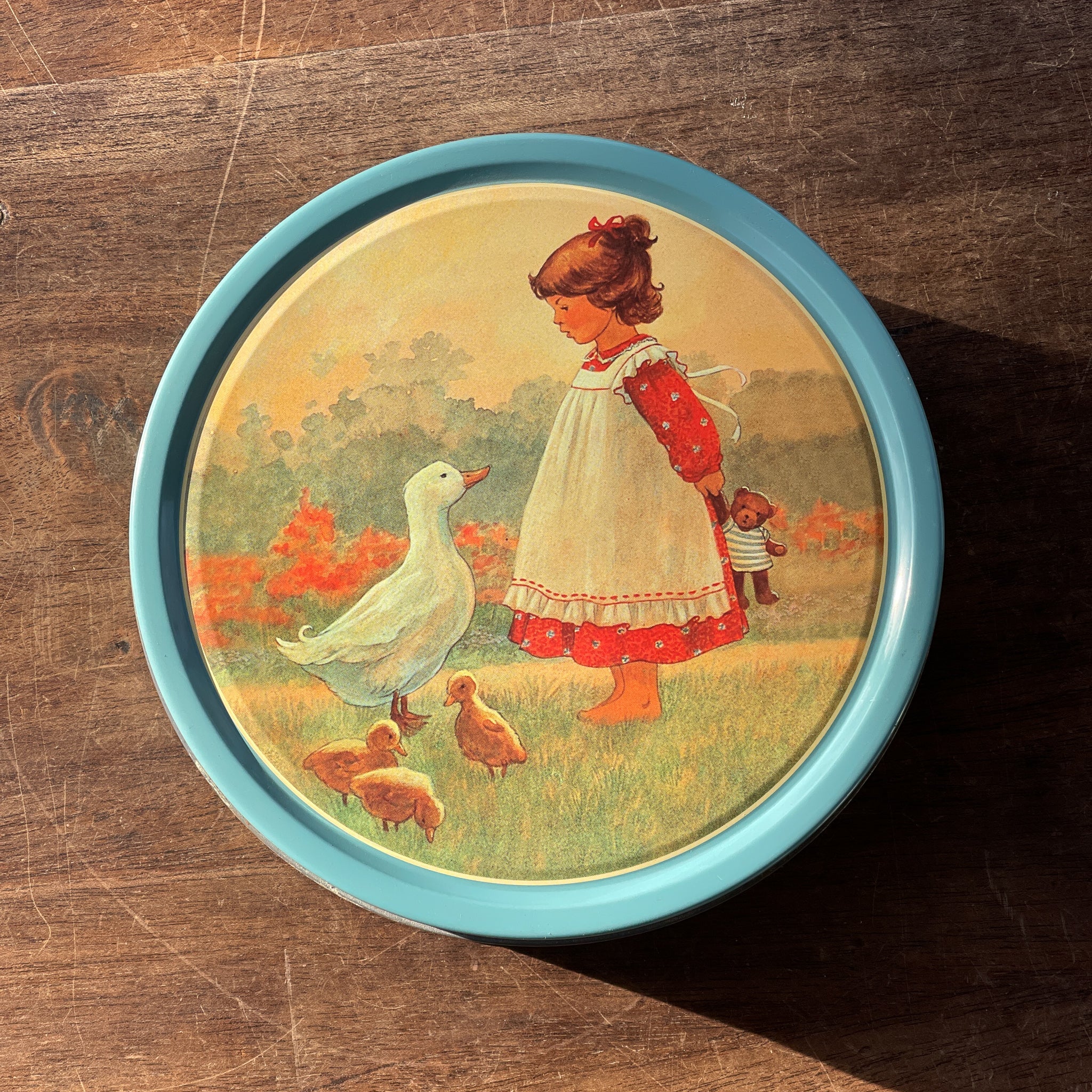 Deens Koekblik Meisje Met Gans - The Collectionist