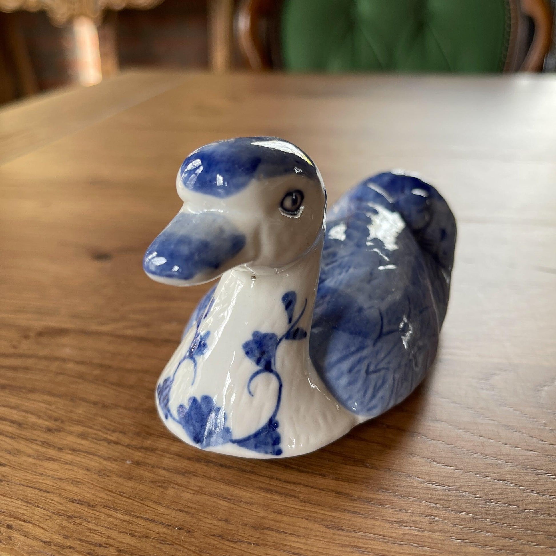 Deksel Eendje Delfts Blauw - Bamestra Curiosa