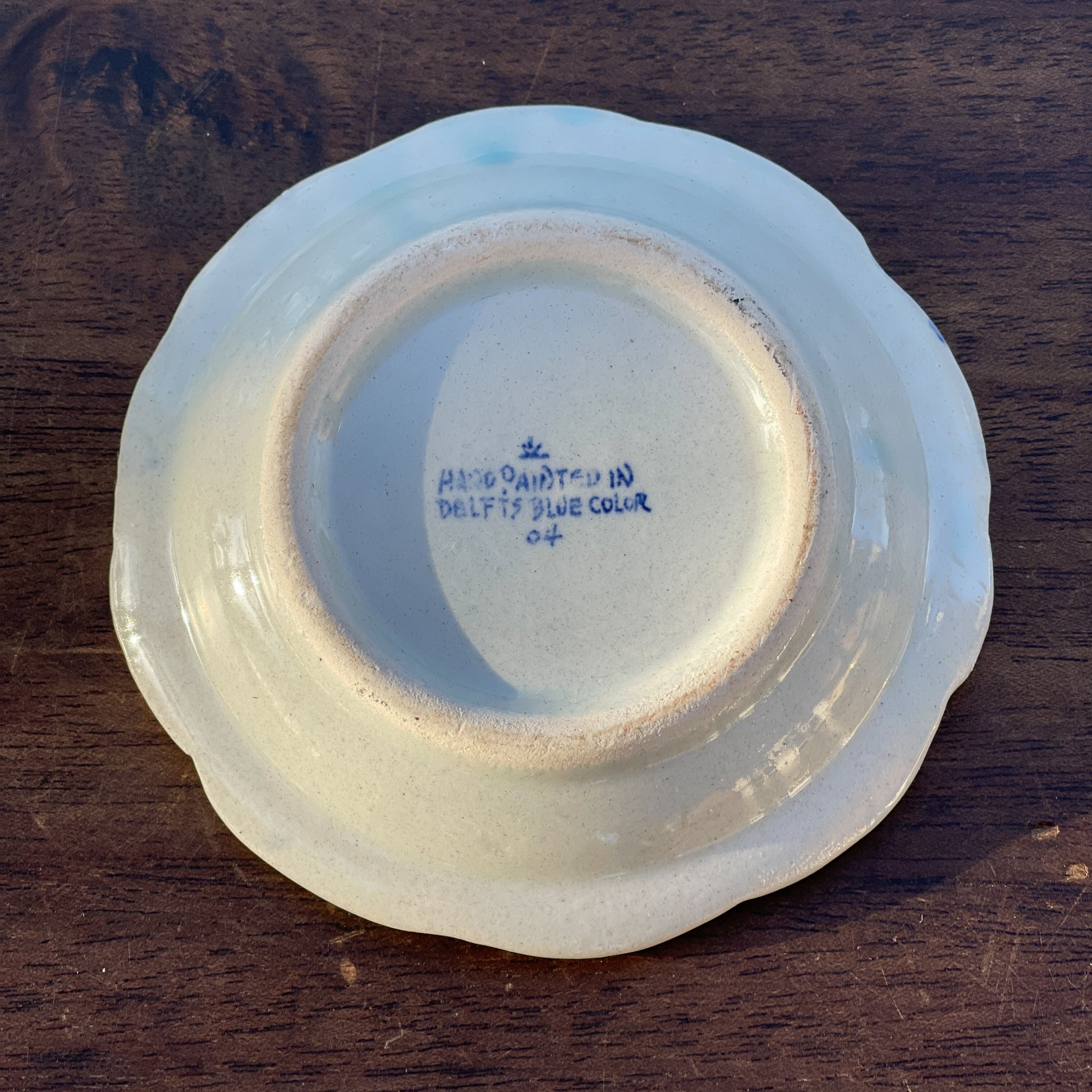 Delfts Blauw asbakje met klompjes - The Collectionist