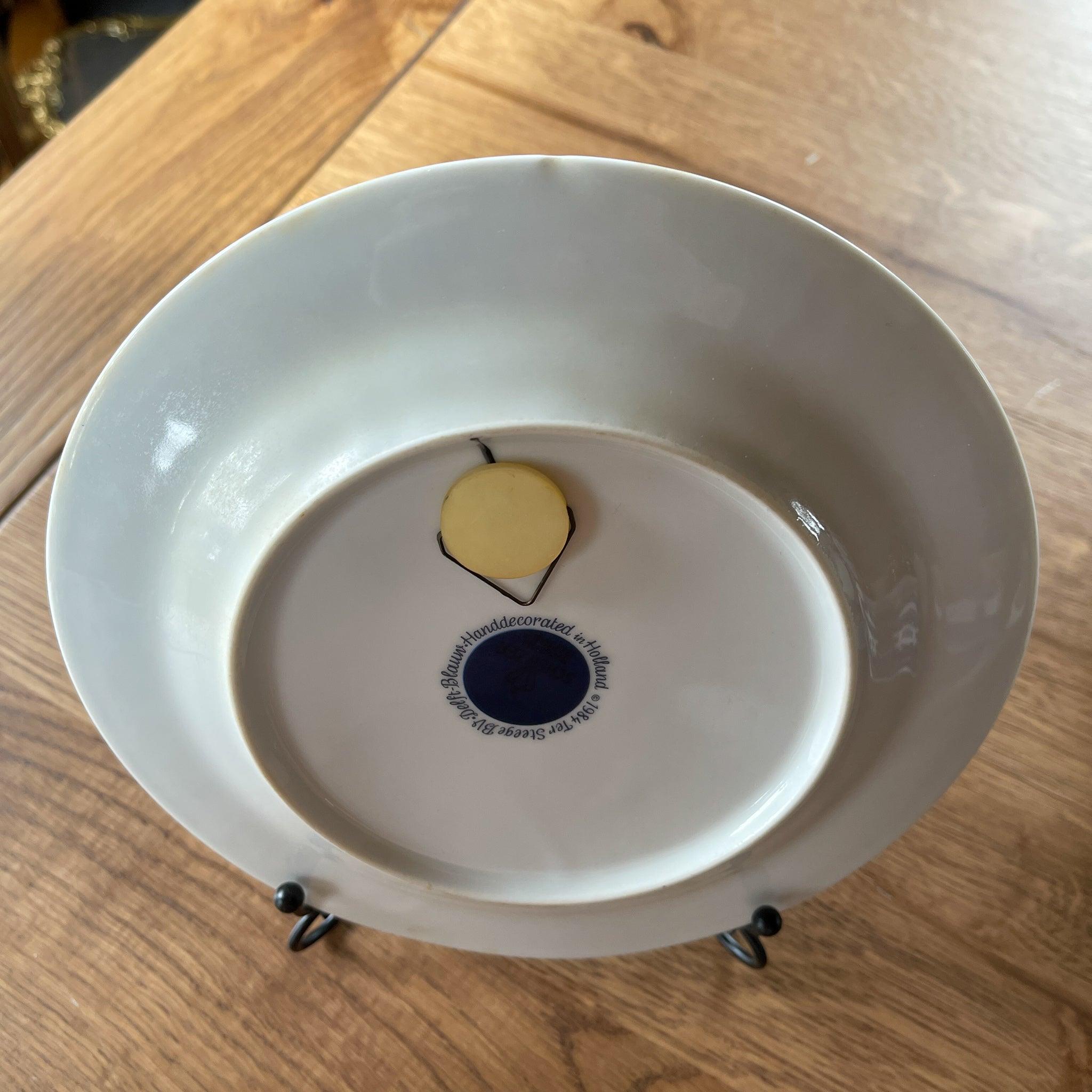 Delfts Blauw wandbord Ter Steege - The Collectionist