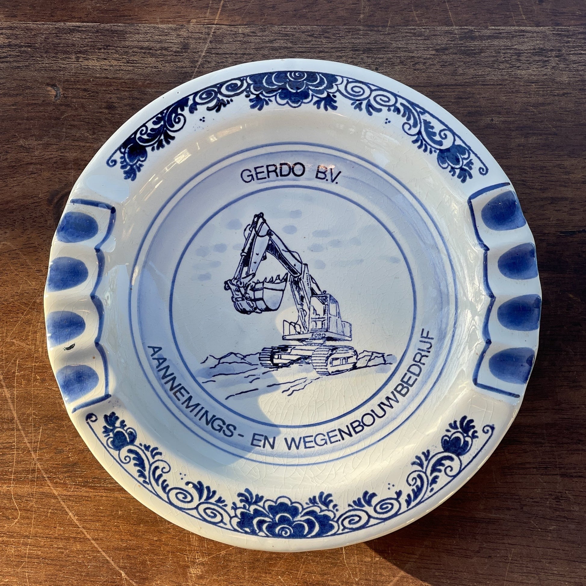Delfts Blauwe Asbak Gerdo BV. - The Collectionist