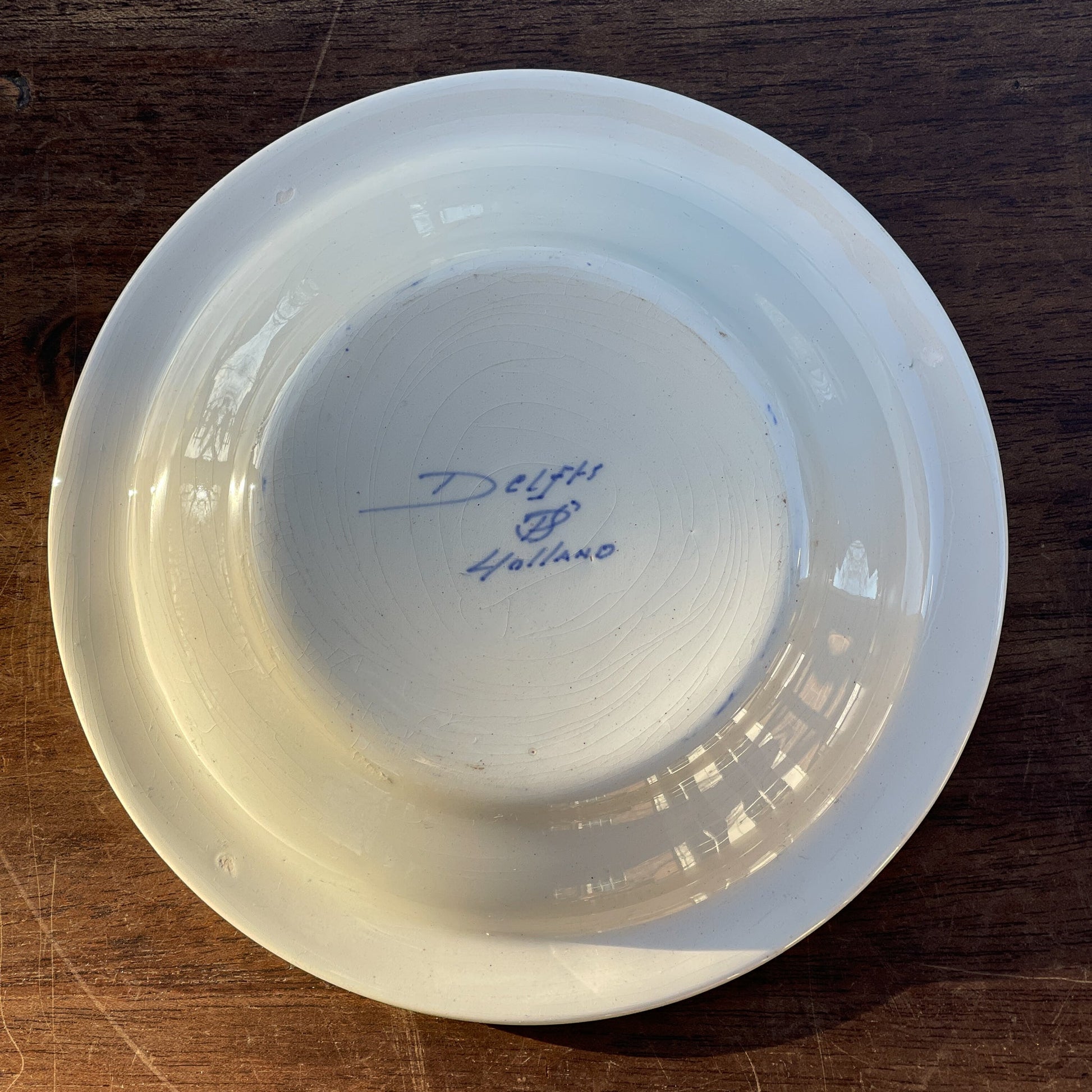 Delfts Blauwe Asbak Kloos Kinderdijk Anno 1843 - The Collectionist