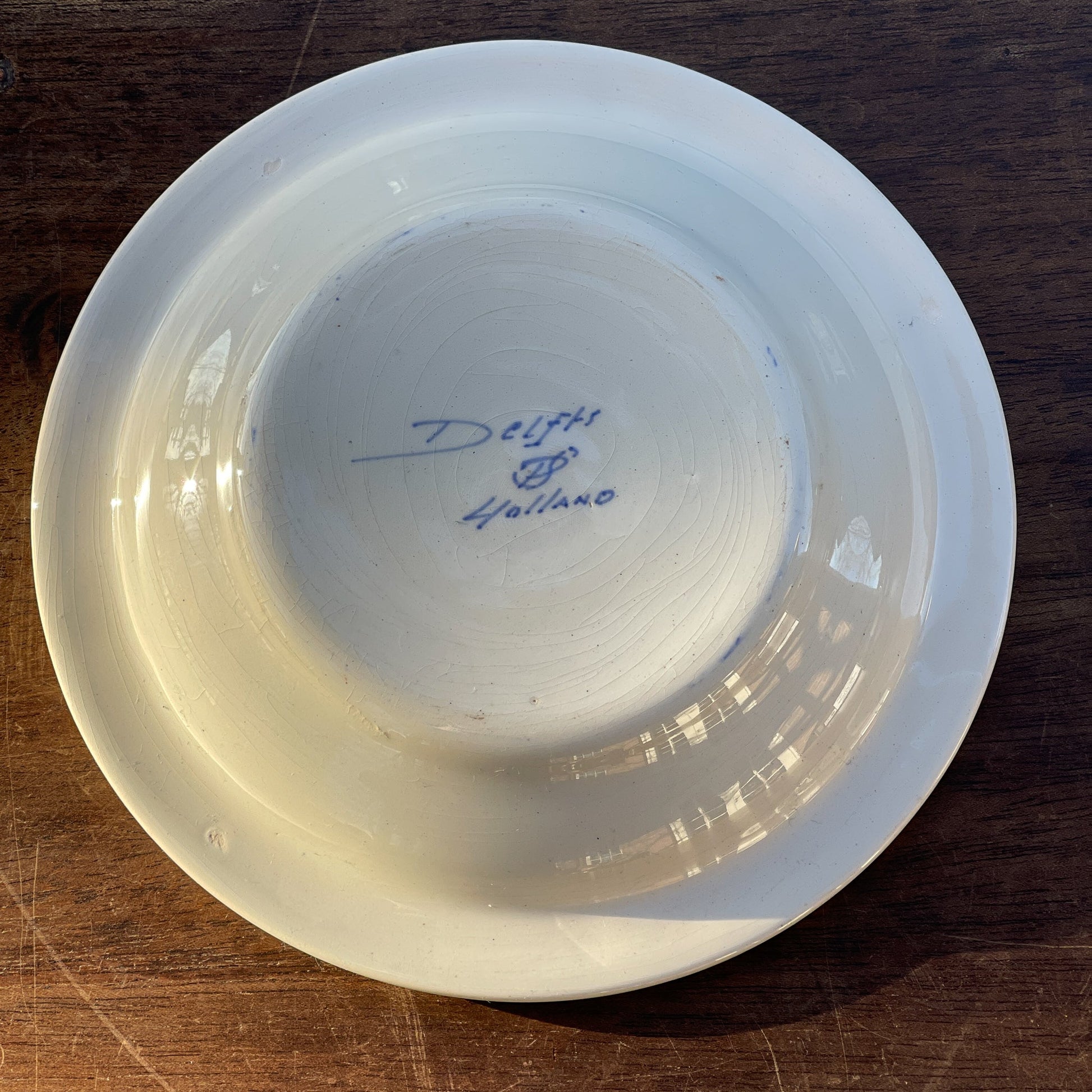 Delfts Blauwe Asbak Kloos Kinderdijk Anno 1843 - The Collectionist