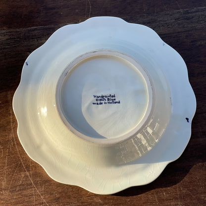 Delfts Blauwe Asbak Reisbureau Van Maren Dordrecht - The Collectionist