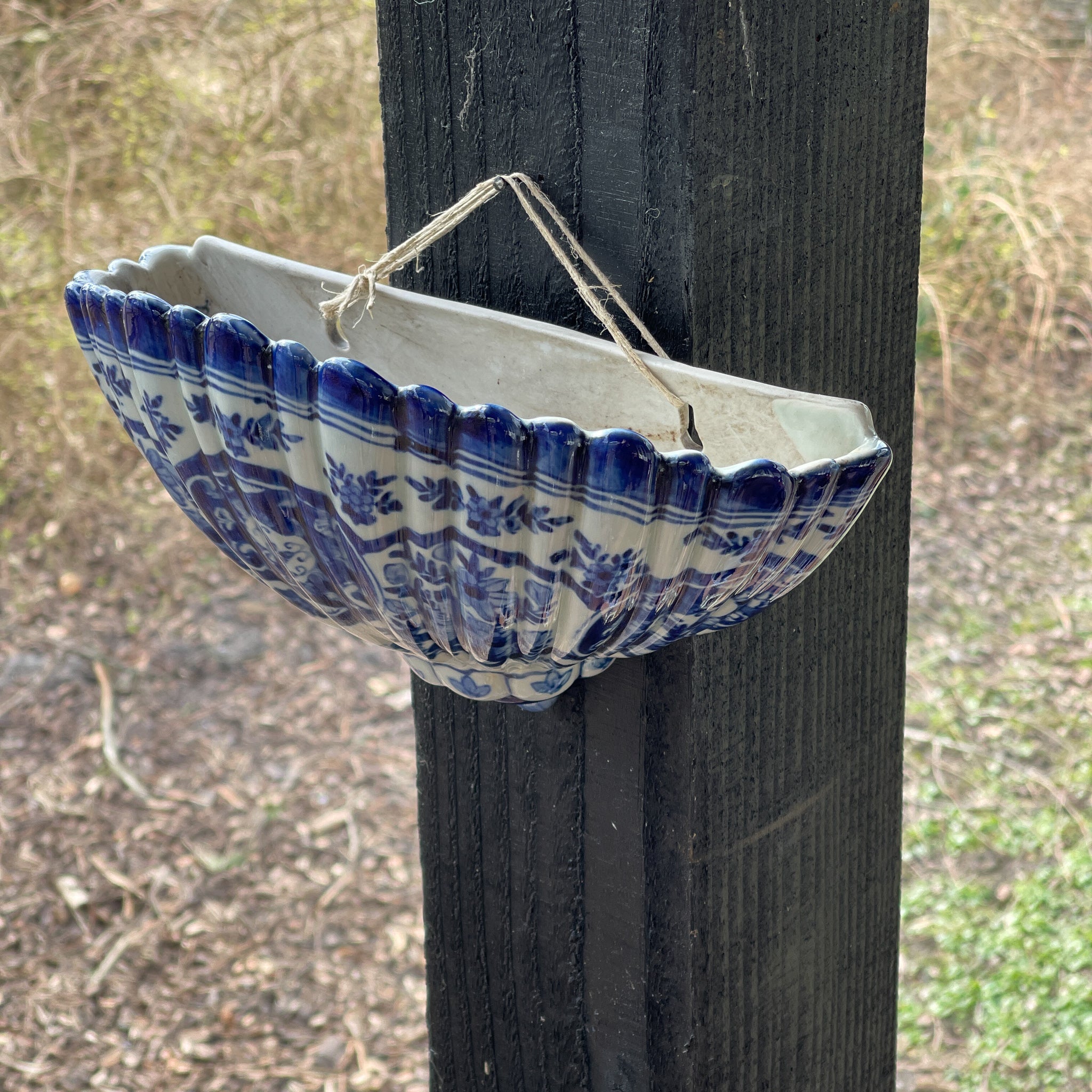 Delfts Blauwe Muurbloembak - The Collectionist