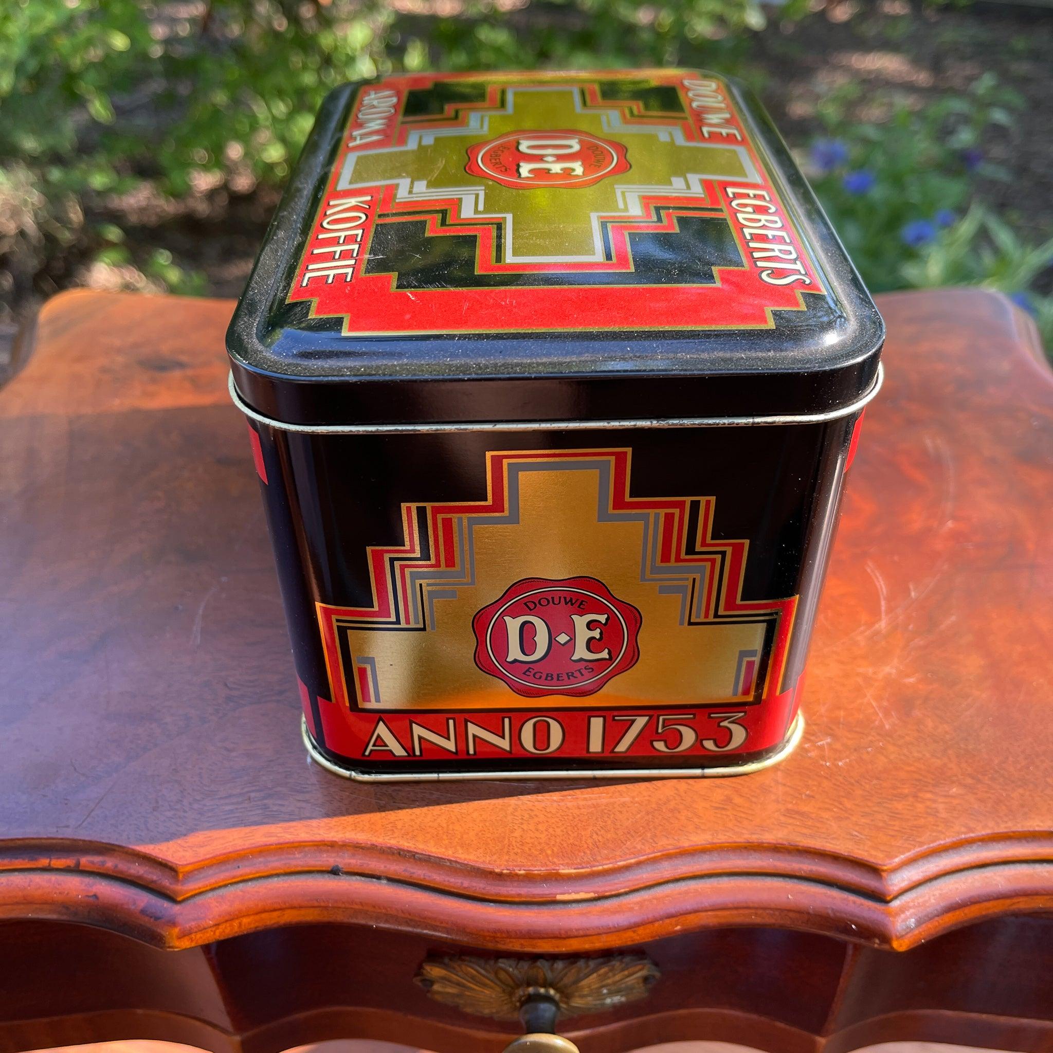 Douwe Egberts aroma koffie bewaarblik - The Collectionist