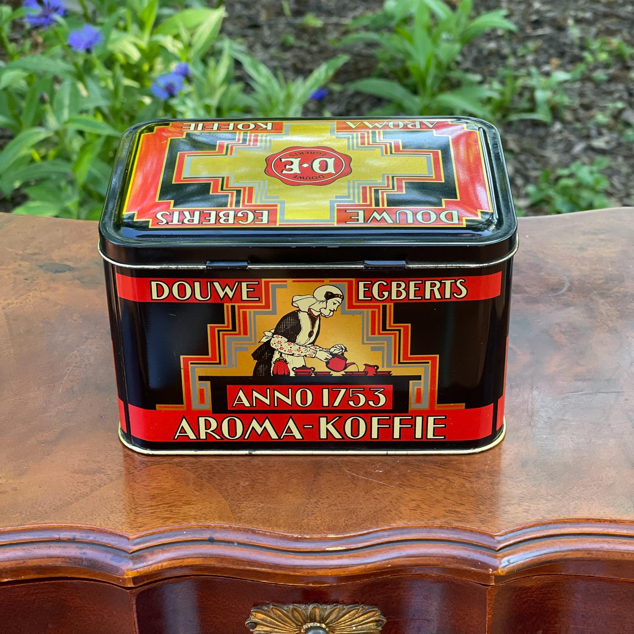 Douwe Egberts aroma koffie bewaarblik - The Collectionist