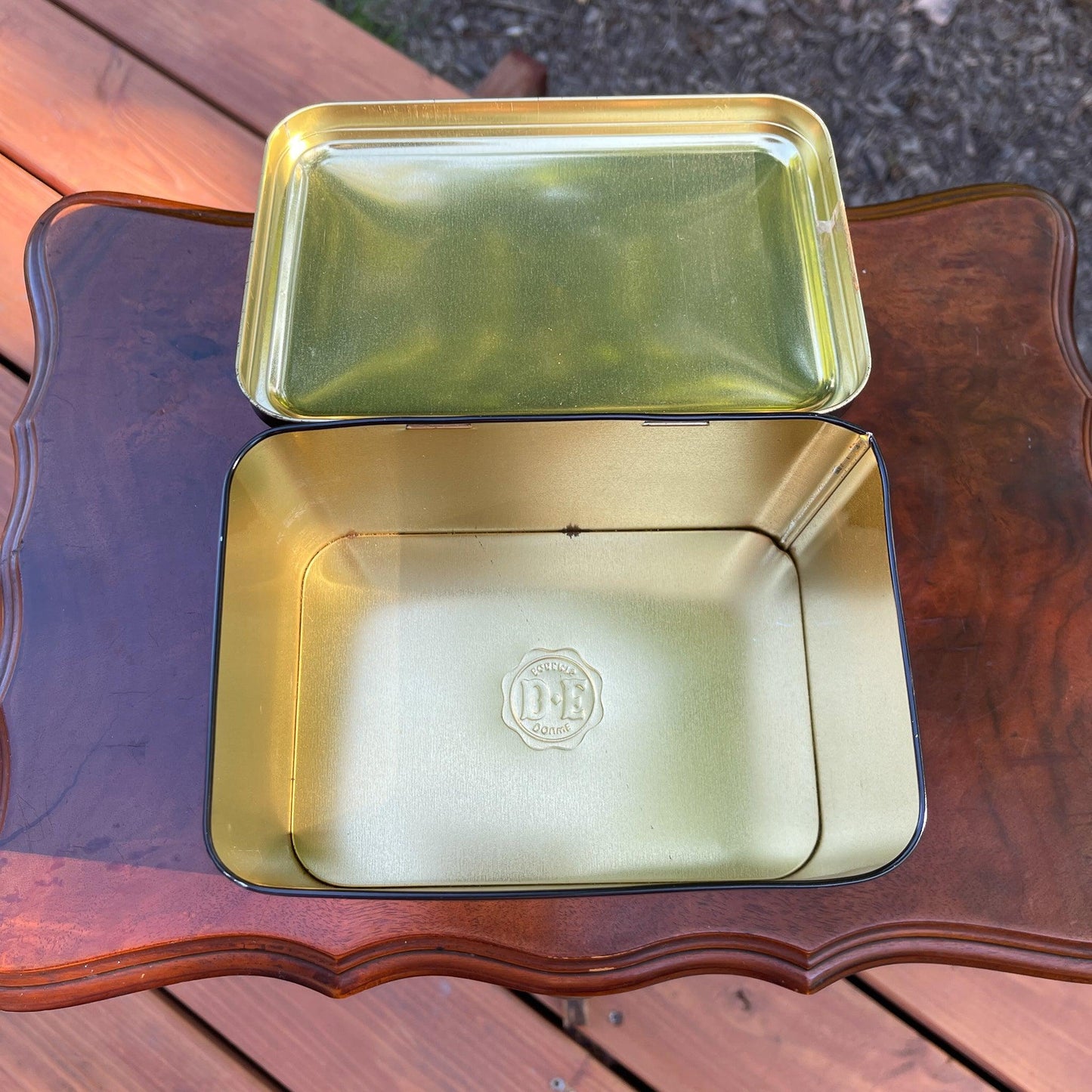 Douwe Egberts aroma koffie bewaarblik - Bamestra Curiosa