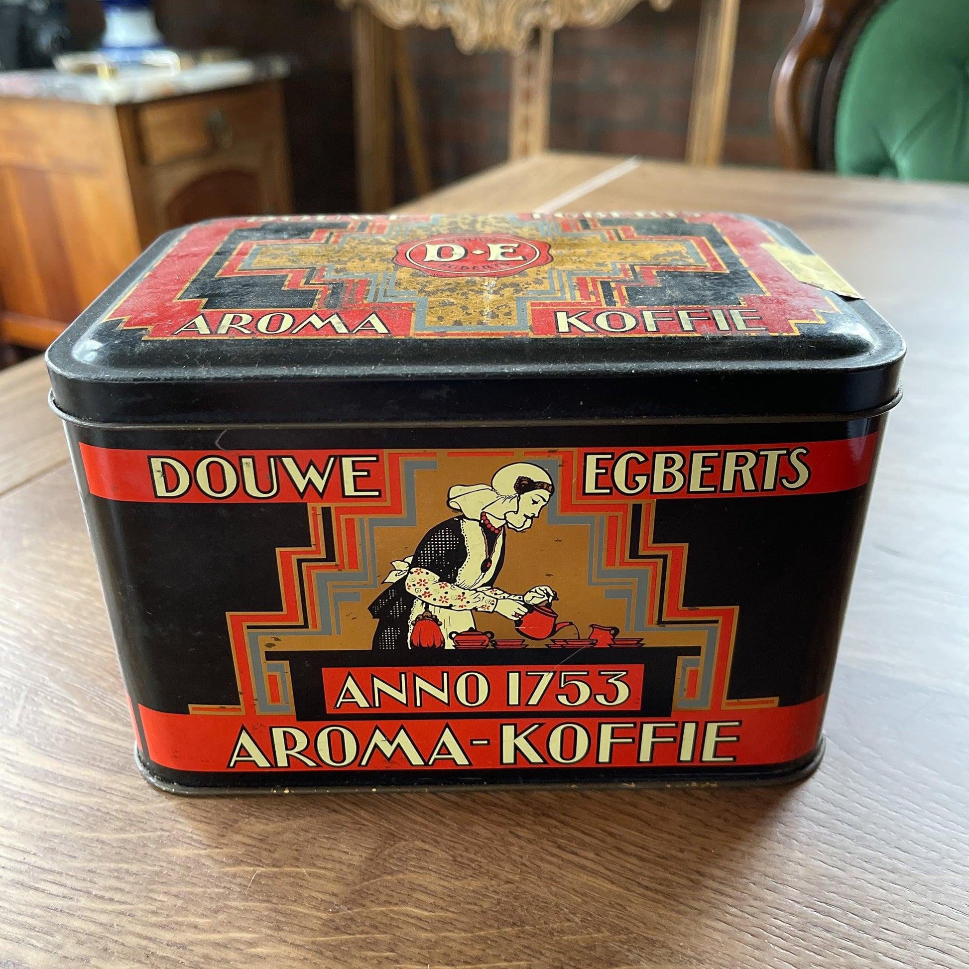 Douwe Egberts Aroma koffie blik - Bamestra Curiosa