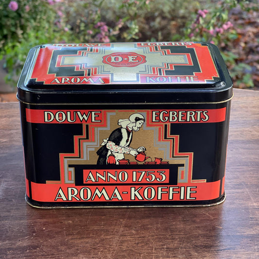 Douwe Egberts Koffie bewaarblik - Bamestra Curiosa
