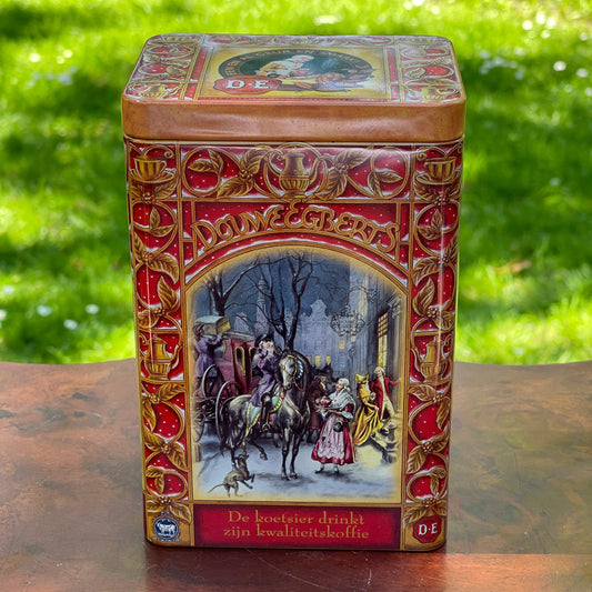 Douwe Egberts koffie bewaarblik - Bamestra Curiosa