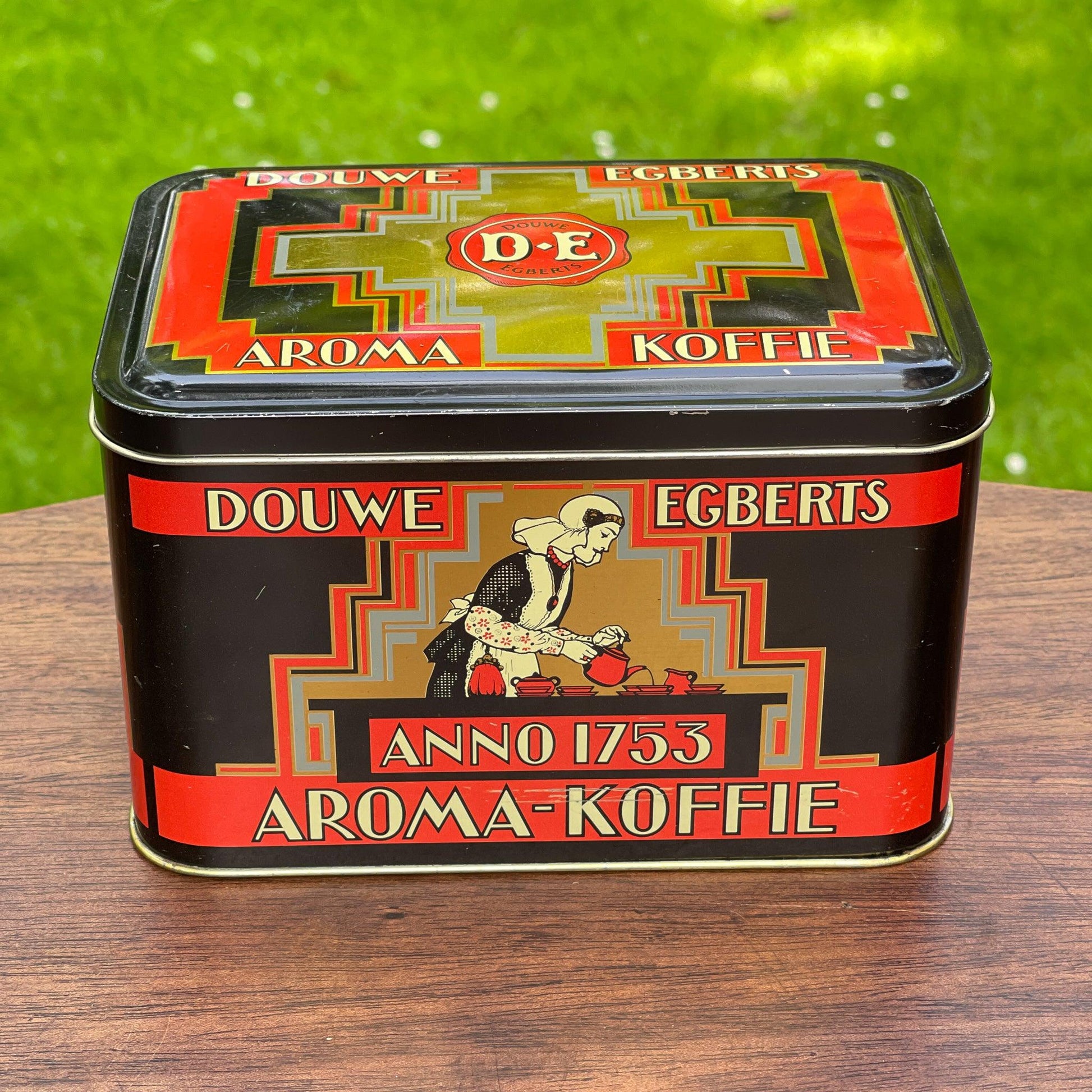 Douwe Egberts Koffie bewaarblik - Bamestra Curiosa