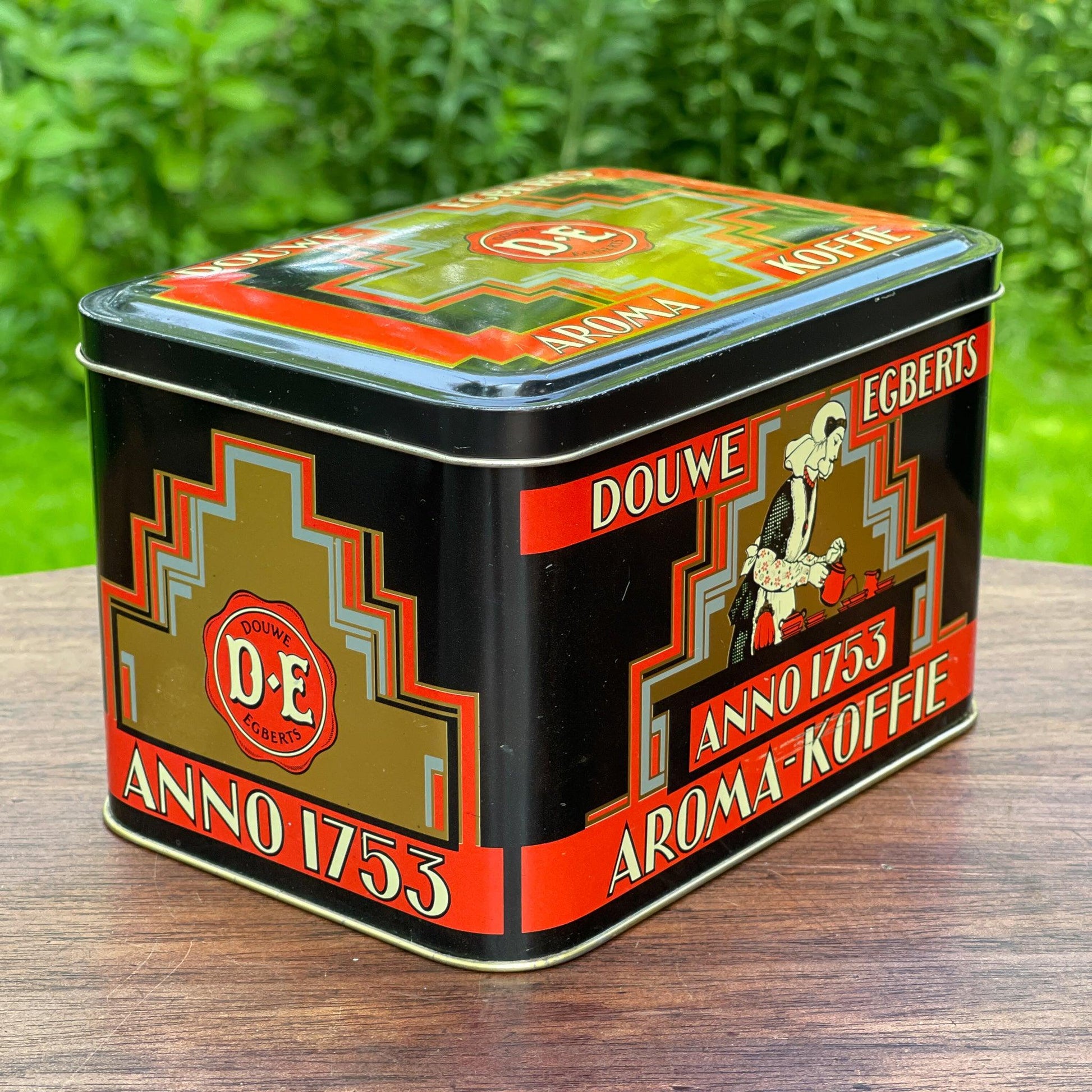 Douwe Egberts Koffie bewaarblik - Bamestra Curiosa