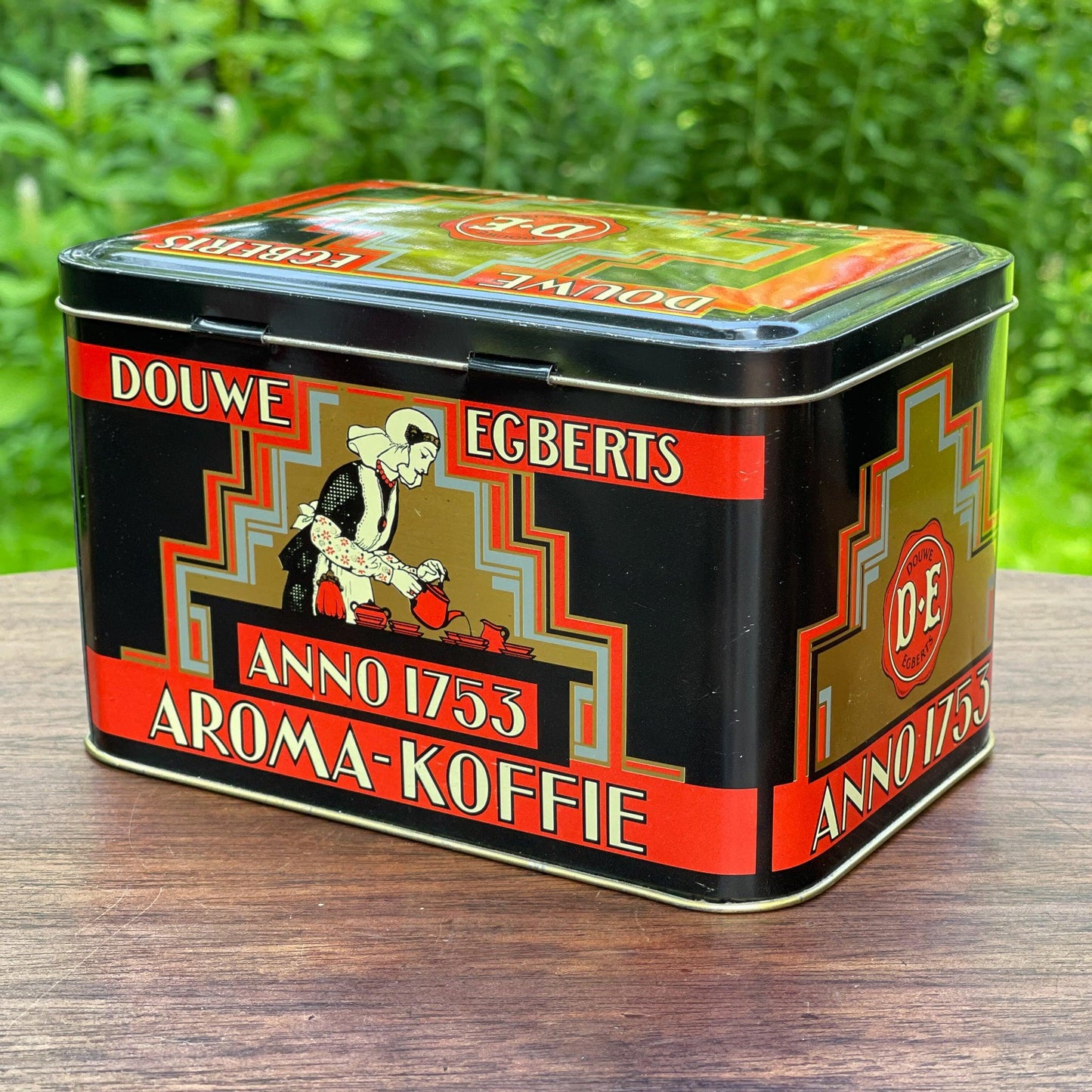 Douwe Egberts Koffie bewaarblik - Bamestra Curiosa