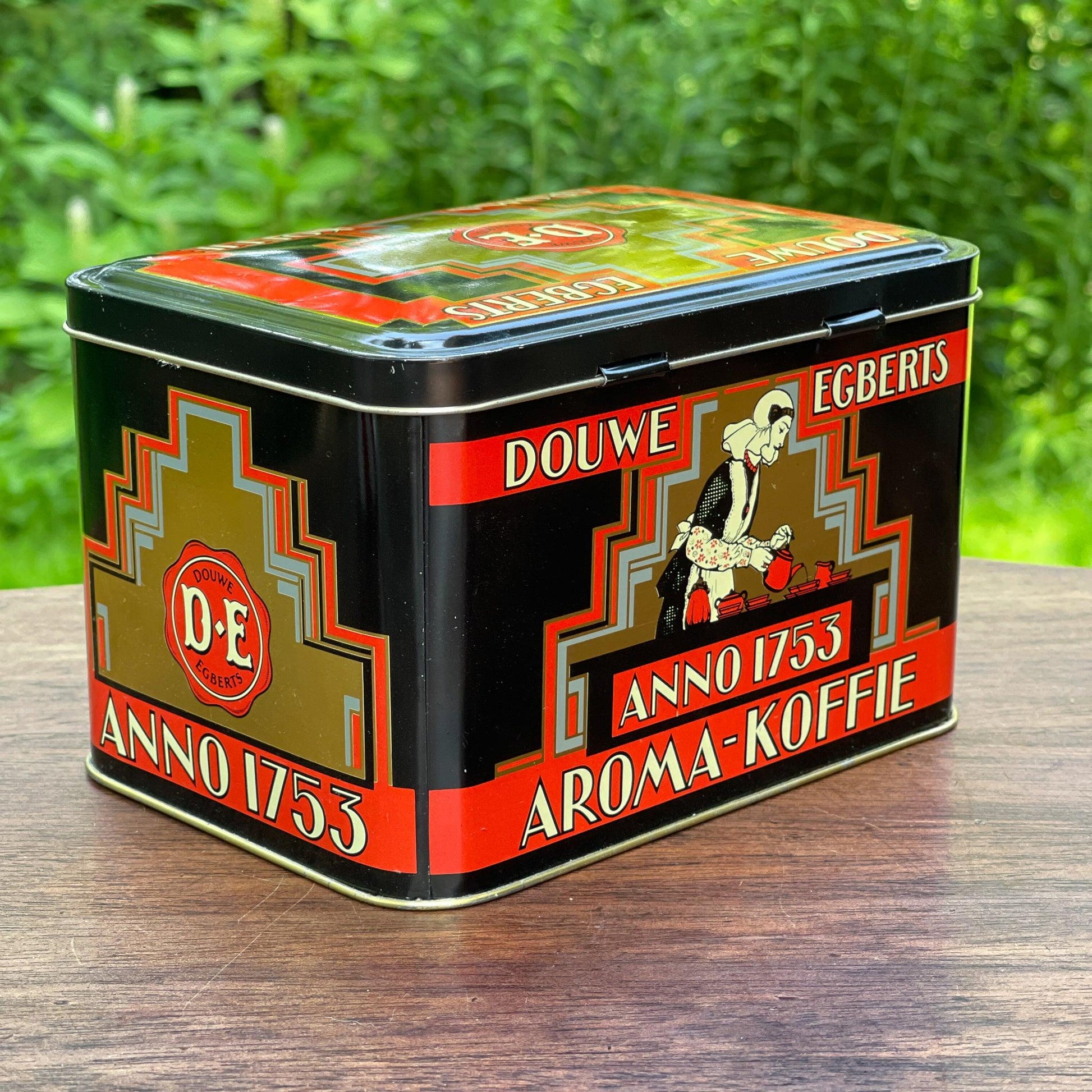 Douwe Egberts Koffie bewaarblik - Bamestra Curiosa