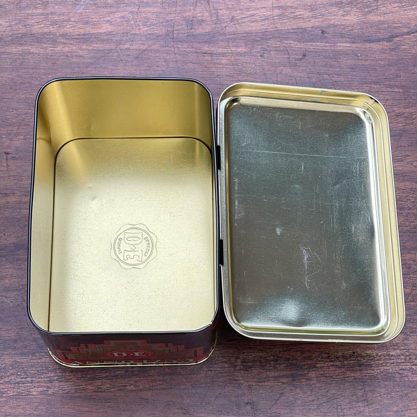 Douwe Egberts Koffie bewaarblik - Bamestra Curiosa