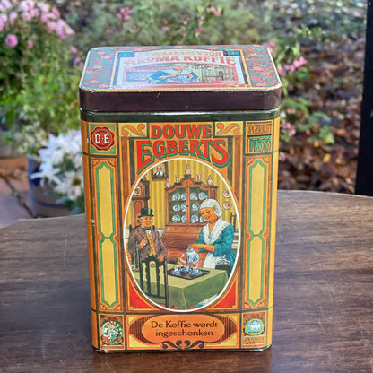 Douwe Egberts koffie blik - Bamestra Curiosa