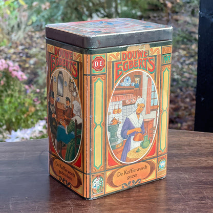 Douwe Egberts koffie blik - Bamestra Curiosa
