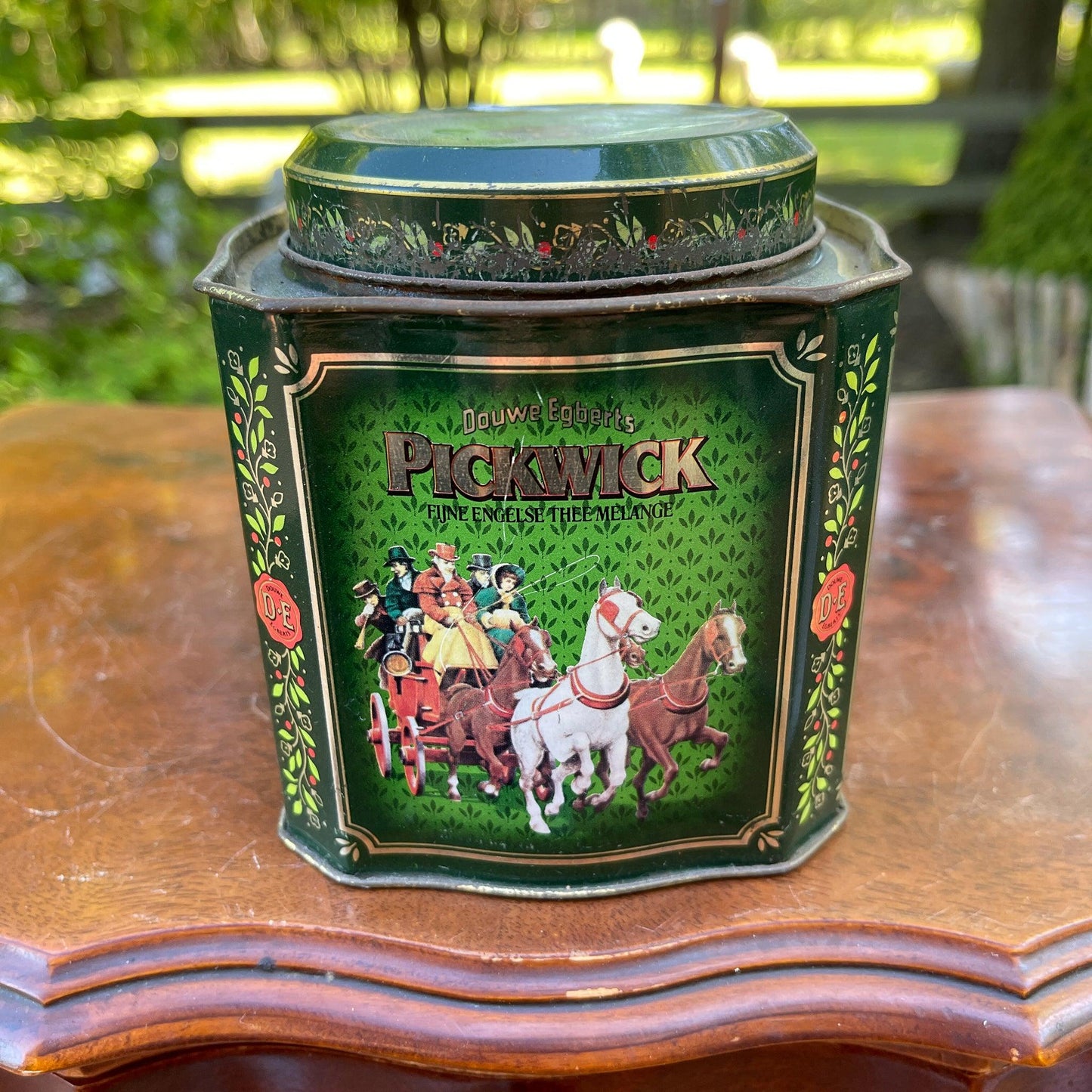 Douwe Egberts Pickwick thee blik - Bamestra Curiosa