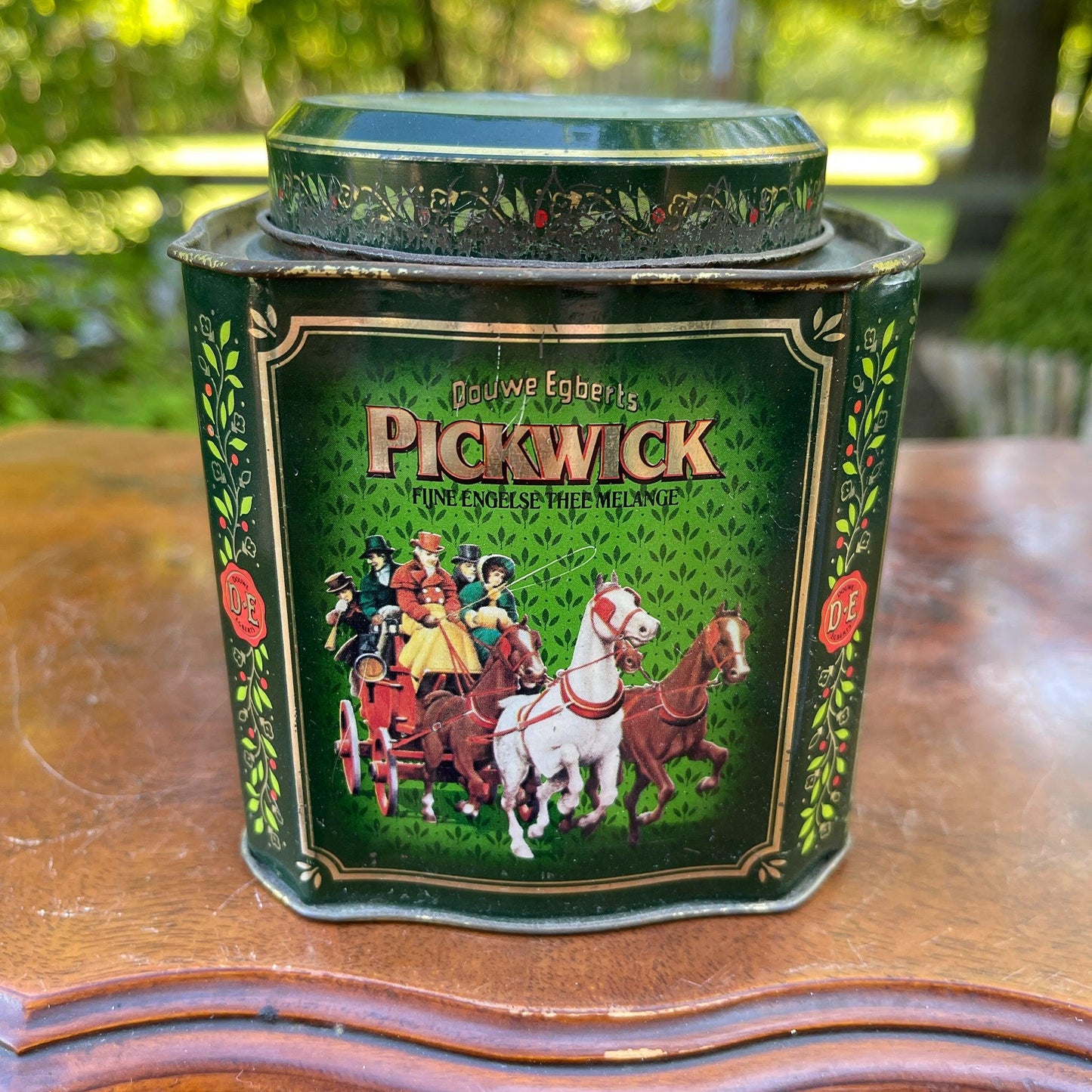 Douwe Egberts Pickwick thee blik - Bamestra Curiosa