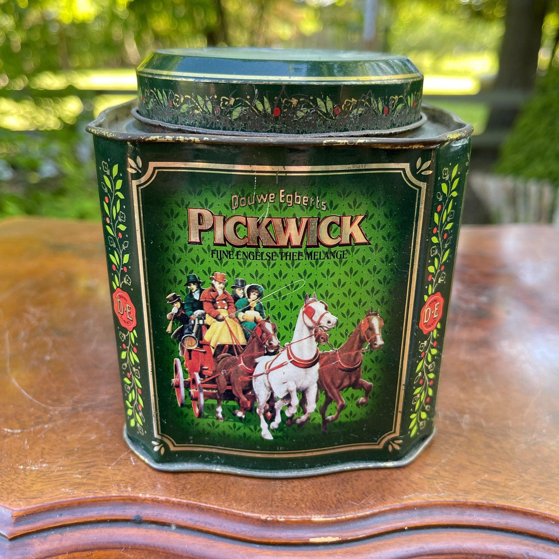 Douwe Egberts Pickwick thee blik - Bamestra Curiosa