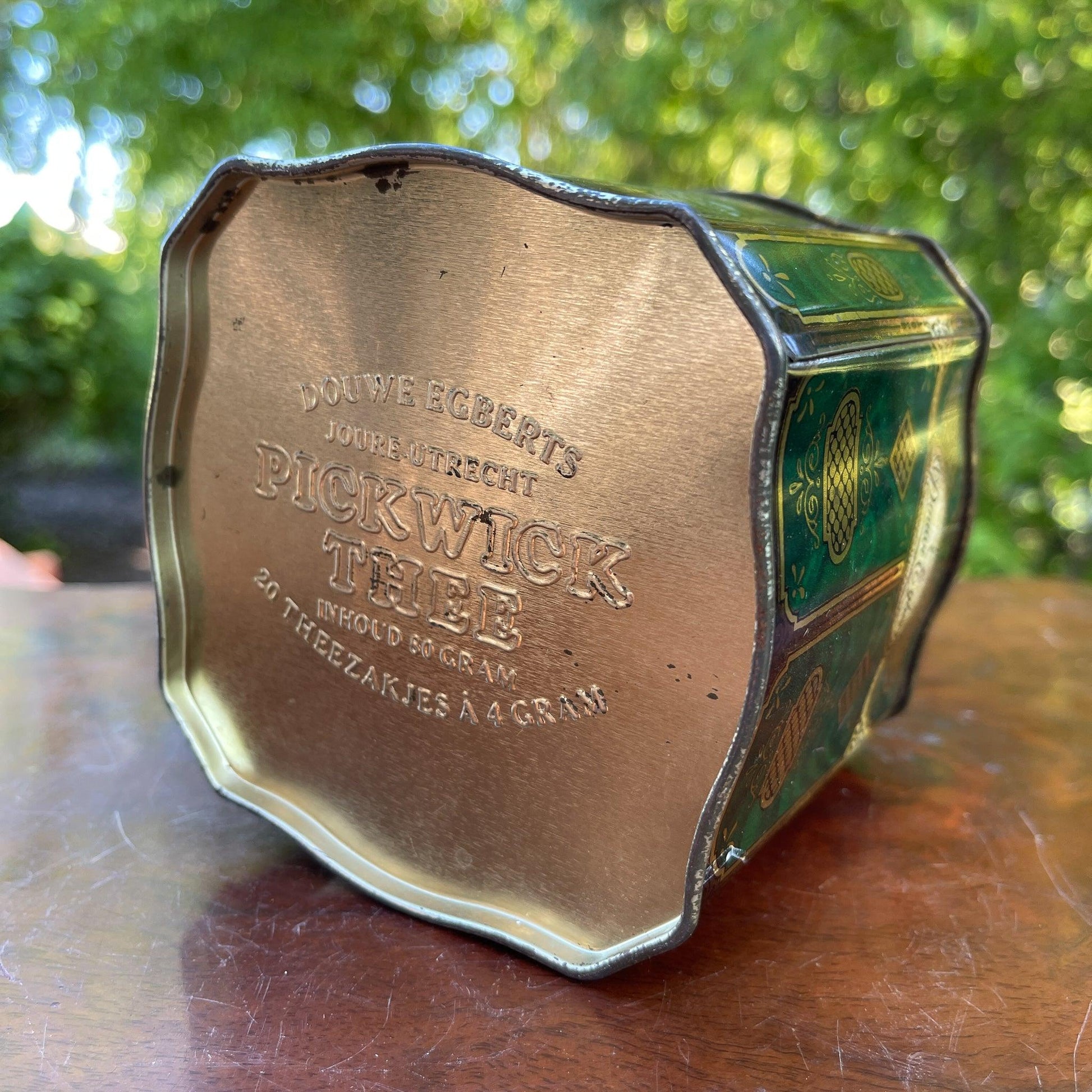 Douwe Egberts Pickwick thee blik - Bamestra Curiosa