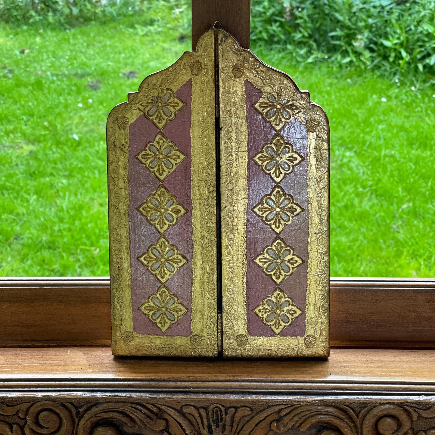 Drieluik Icoon Madonna van het Boek - Sandro Botticelli - Bamestra Curiosa