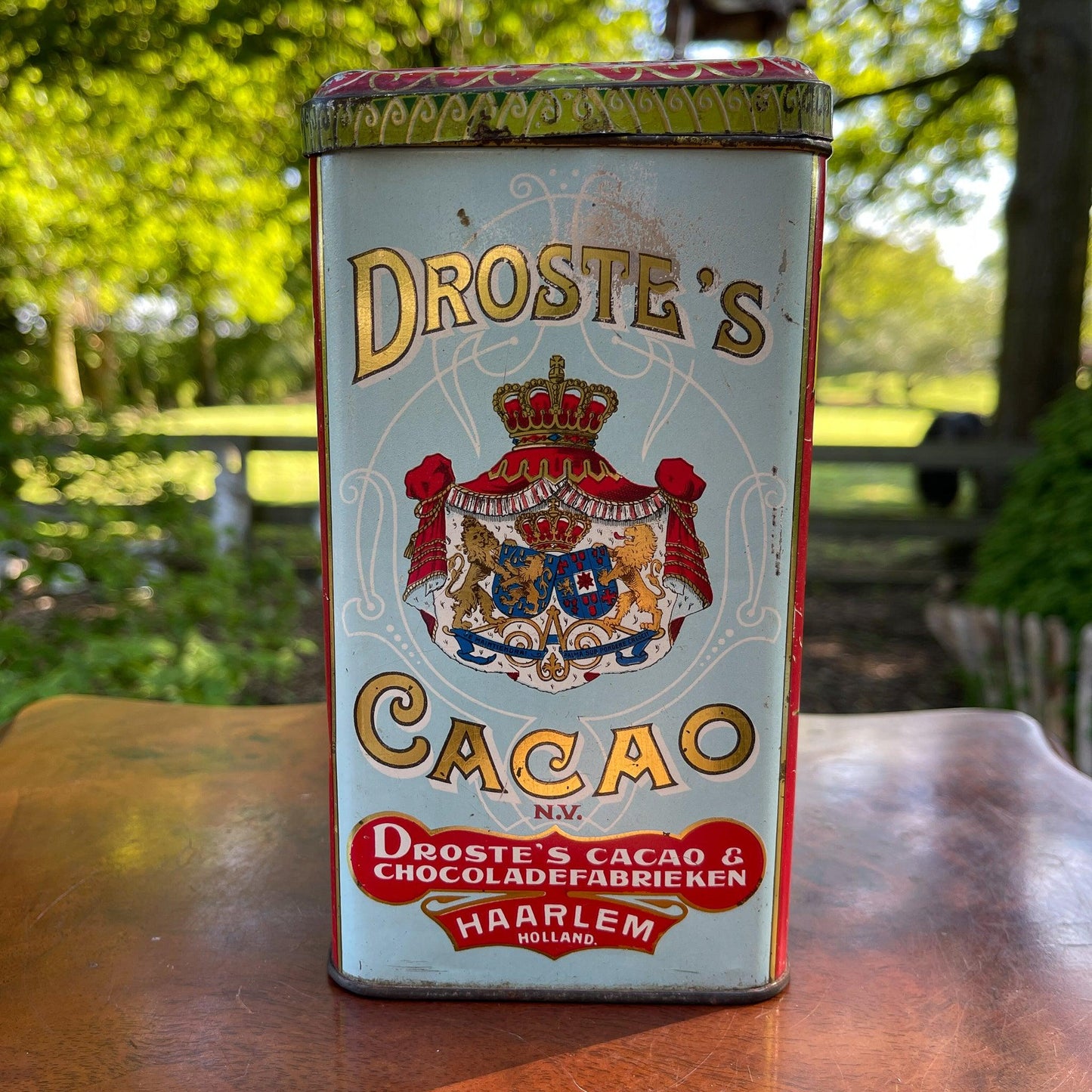 Droste Cacao blik - Bamestra Curiosa