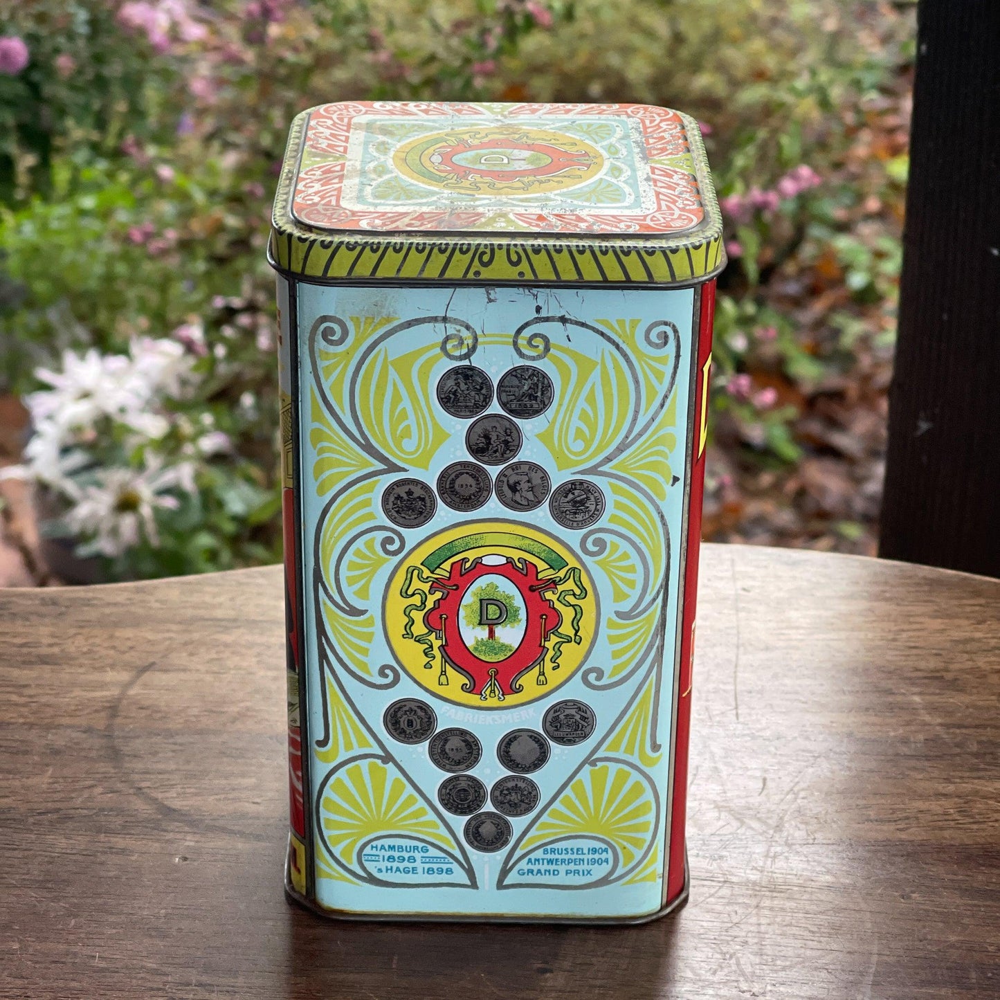 Droste cacao blik - Bamestra Curiosa